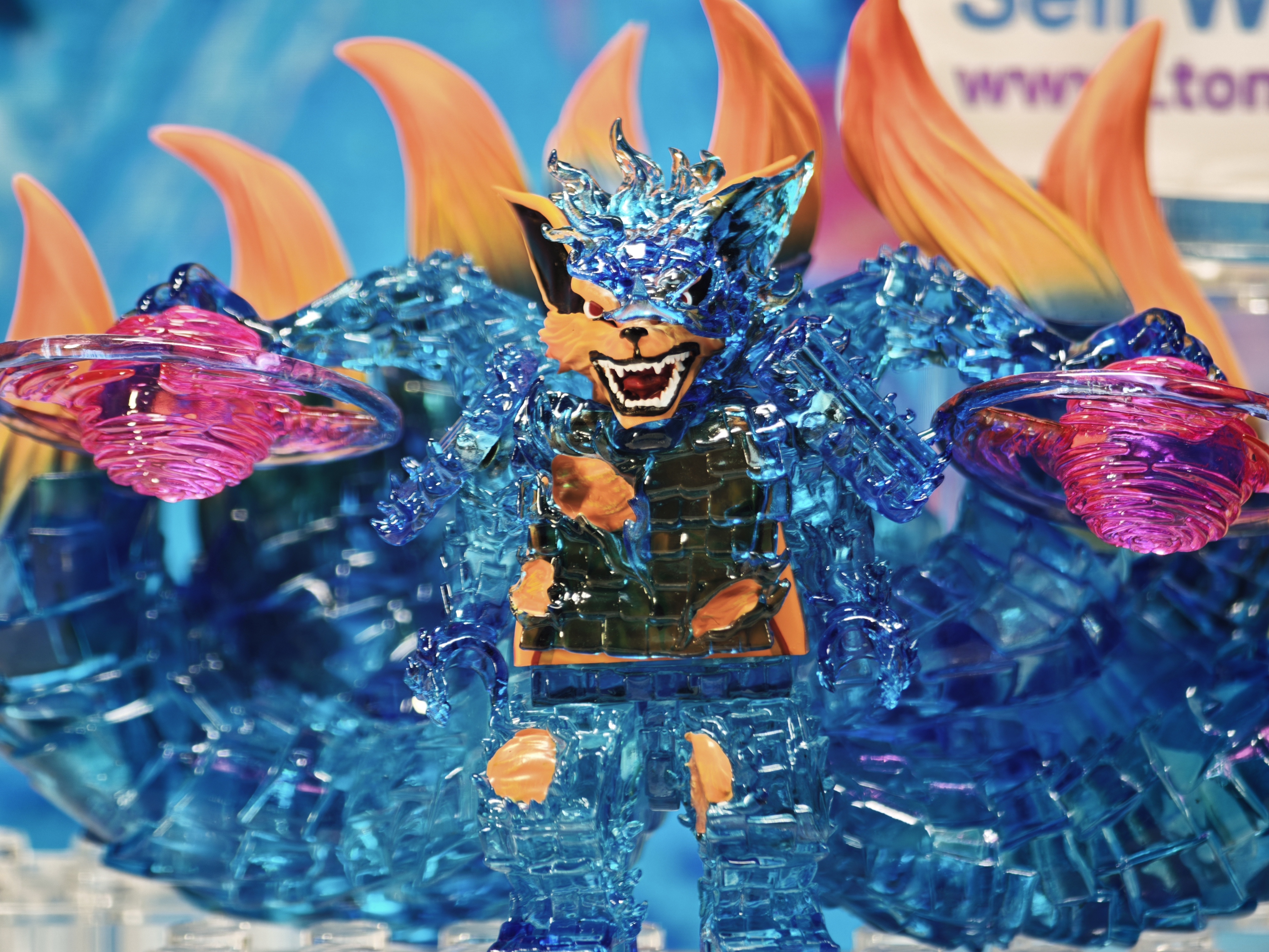 【HOWE】Kurama Armored by Susanoo 威裝九尾・須佐能乎 	위장구미·수사노오【naruto custom minifigures】