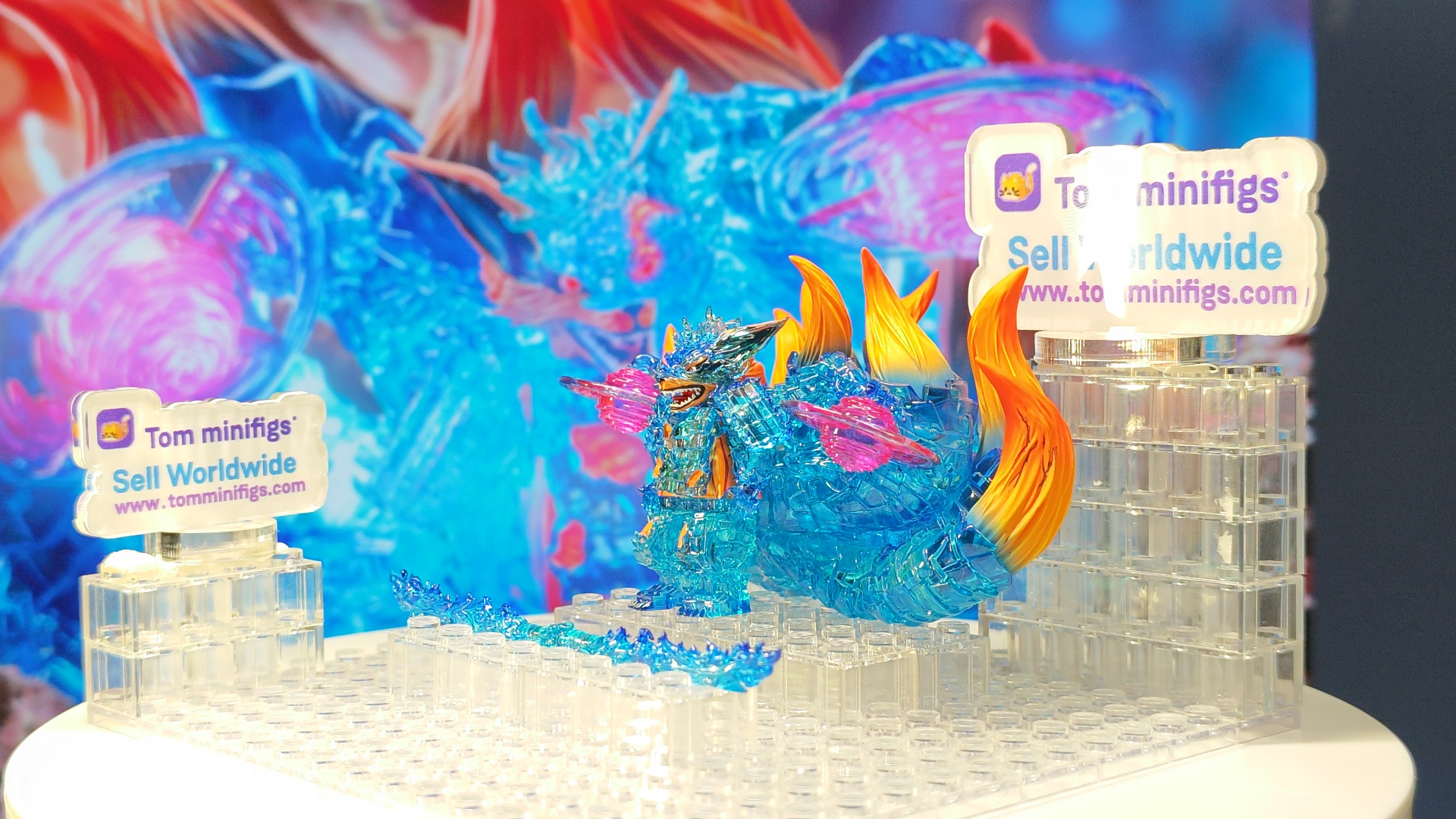 【HOWE】Kurama Armored by Susanoo 威裝九尾・須佐能乎 	위장구미·수사노오【naruto custom minifigures】