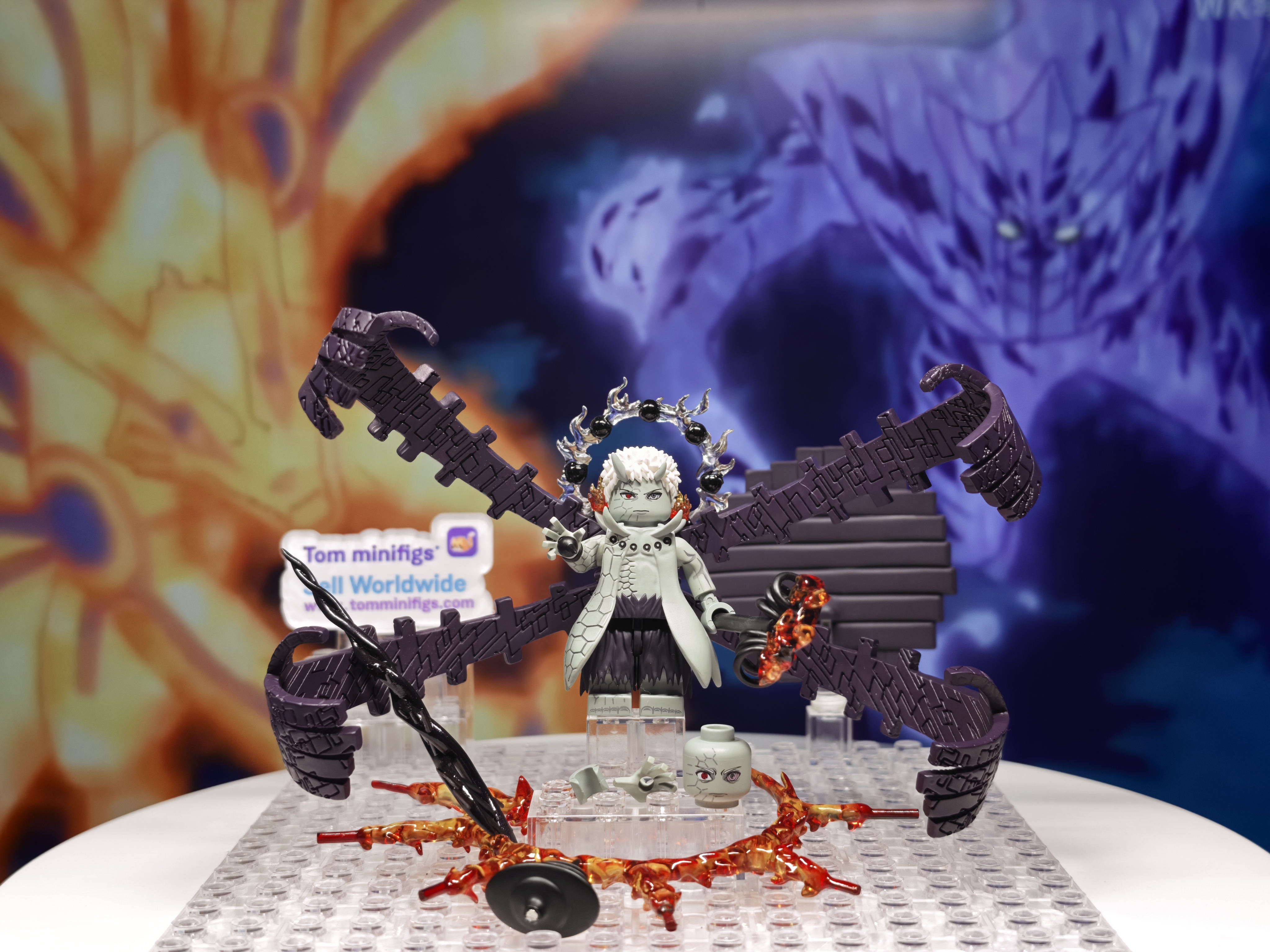 【HOWE】Rikudou Obito [Sage of the Six Paths] 六道带土 육도 모리야 대토 【naruto custom minifigures】