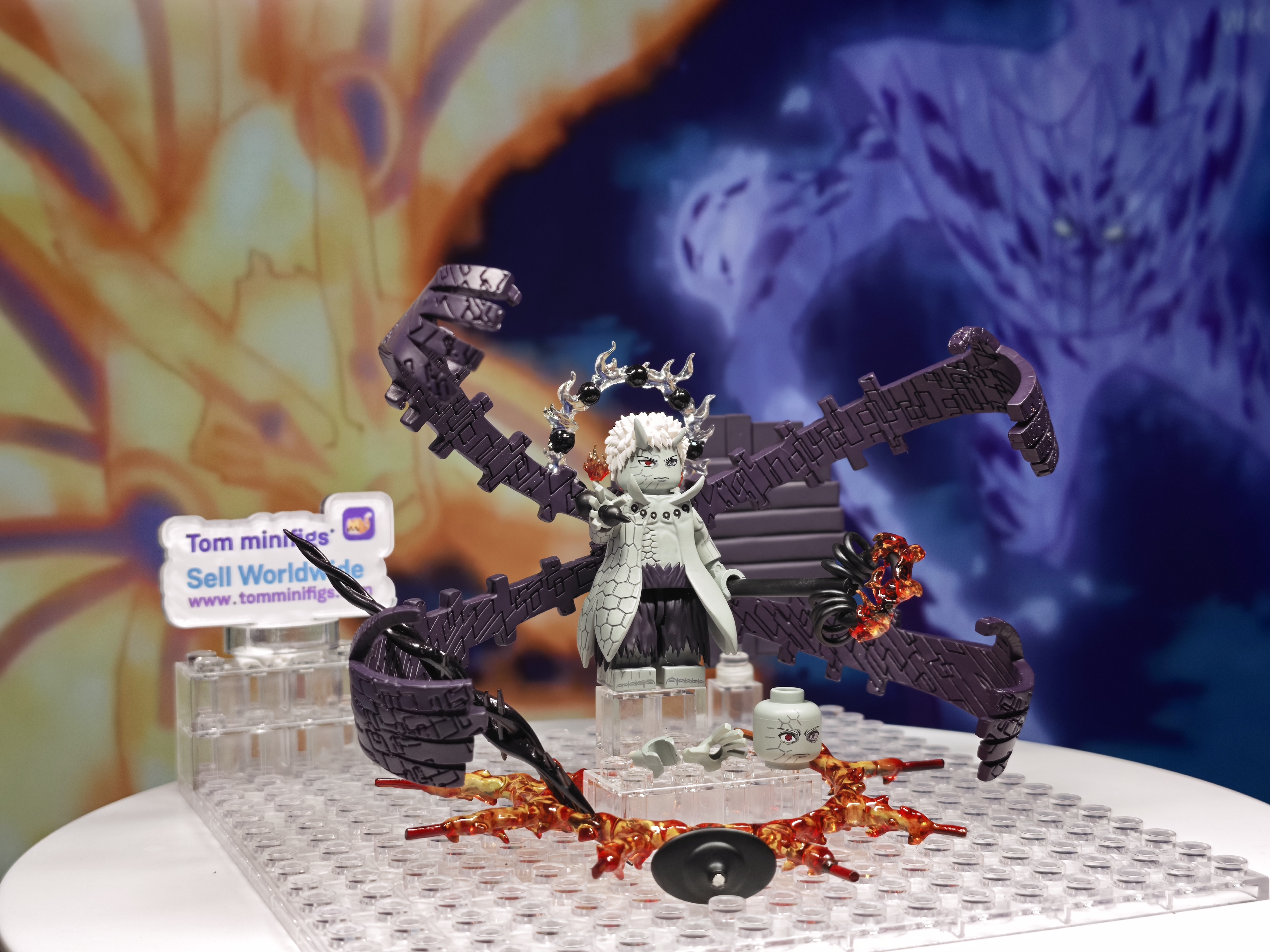 【HOWE】Rikudou Obito [Sage of the Six Paths] 六道带土 육도 모리야 대토 【naruto custom minifigures】