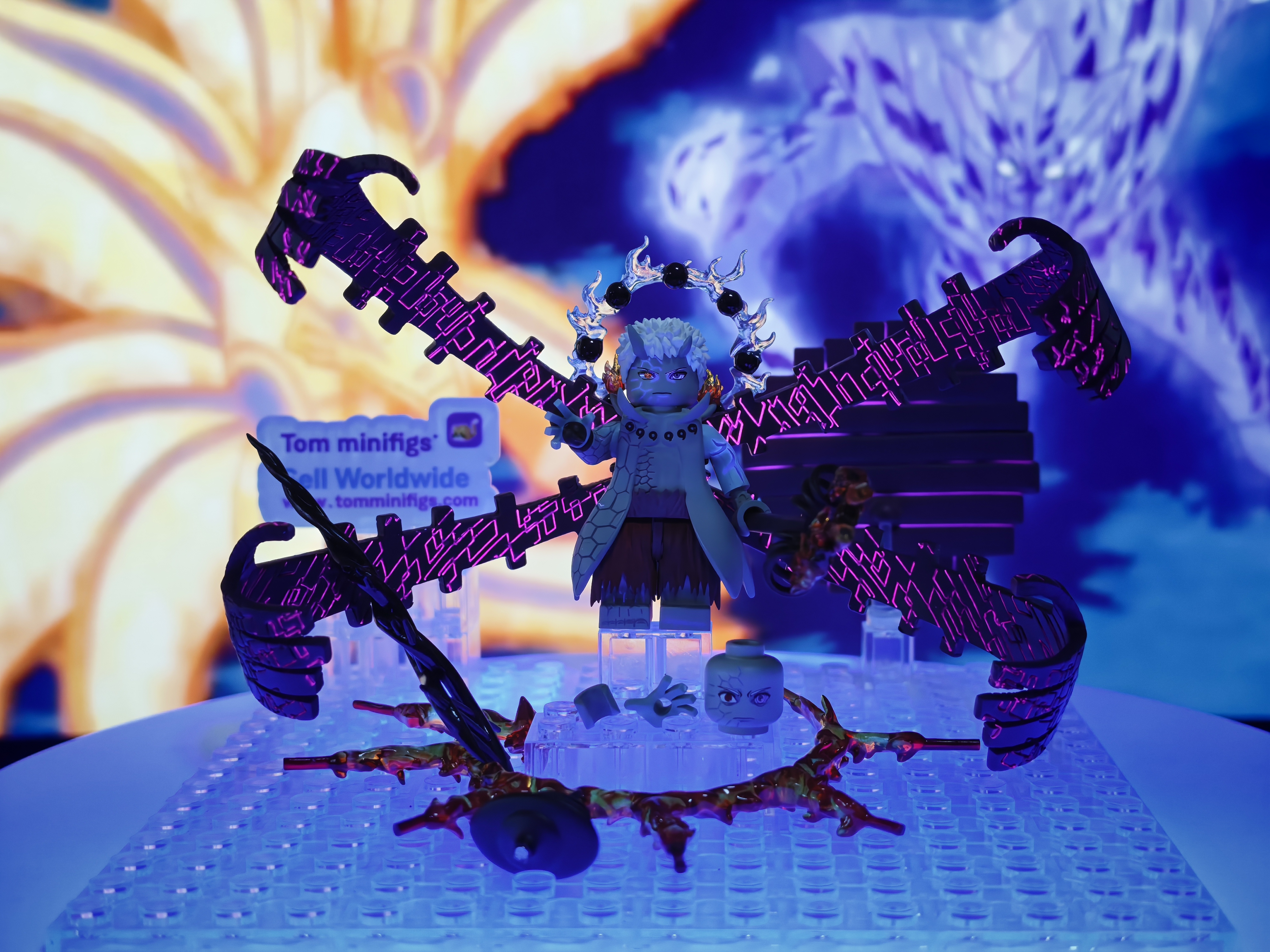 【HOWE】Rikudou Obito [Sage of the Six Paths] 六道带土 육도 모리야 대토 【naruto custom minifigures】