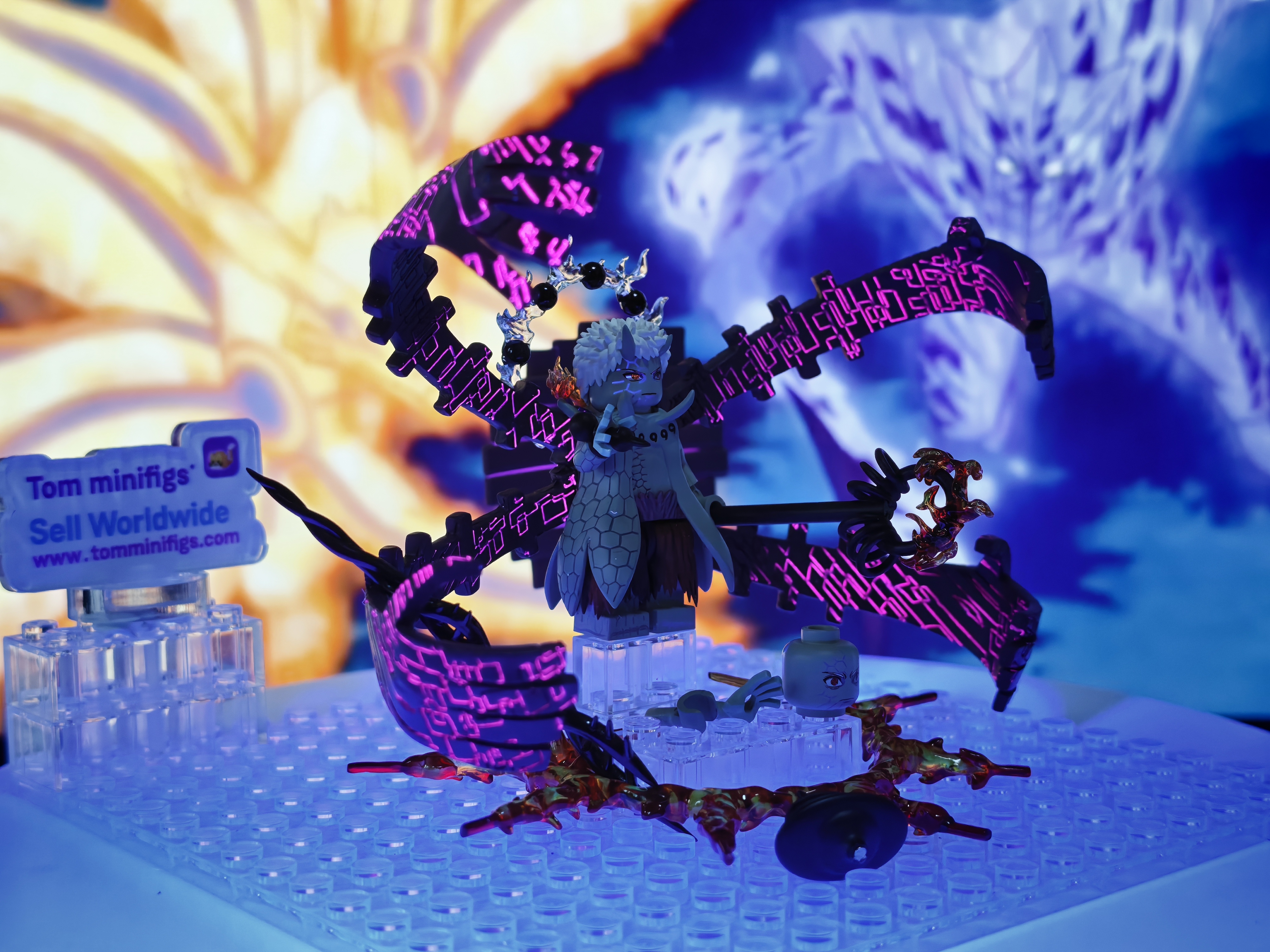 【HOWE】Rikudou Obito [Sage of the Six Paths] 六道带土 육도 모리야 대토 【naruto custom minifigures】