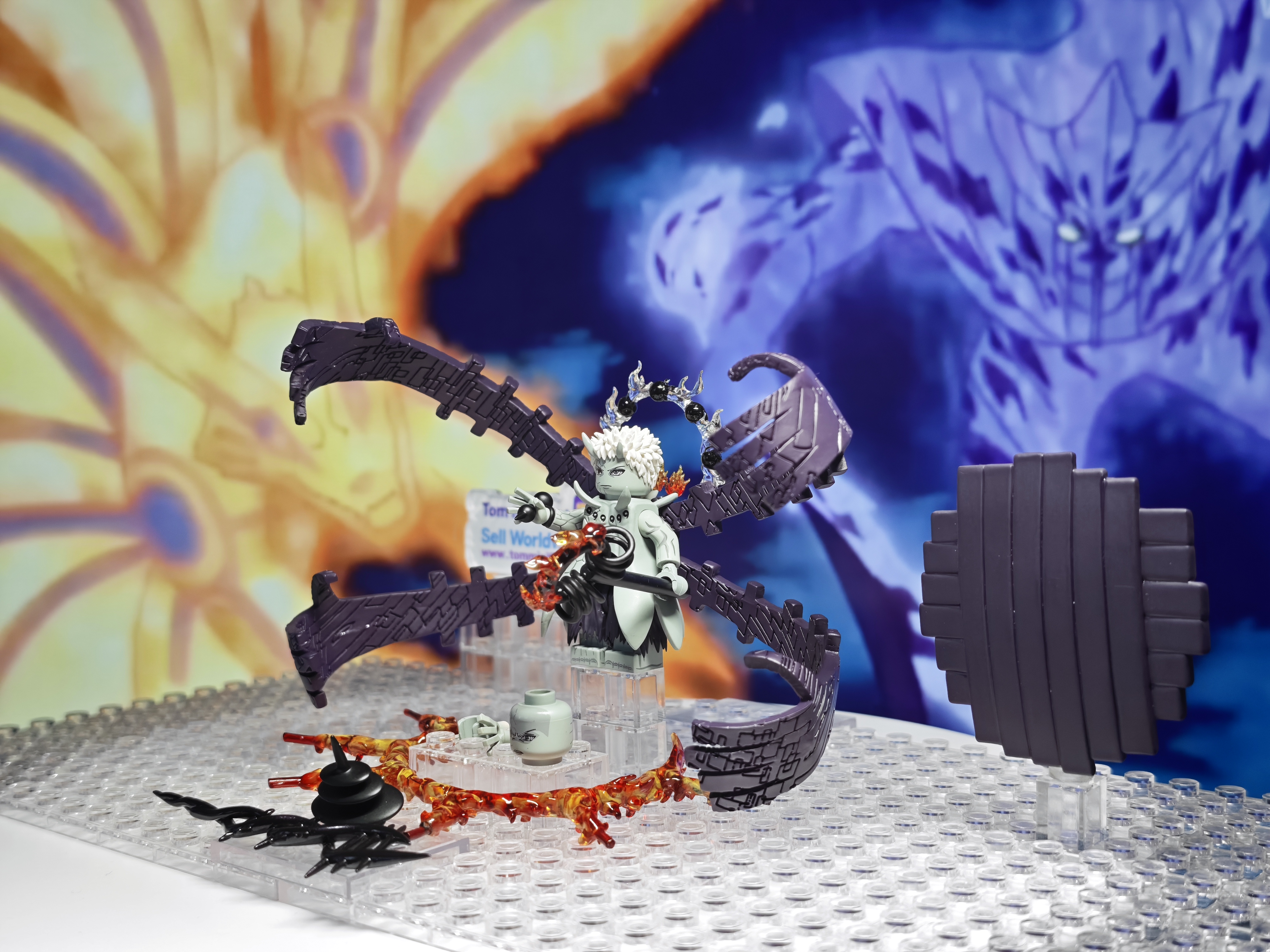 【HOWE】Rikudou Obito [Sage of the Six Paths] 六道带土 육도 모리야 대토 【naruto custom minifigures】