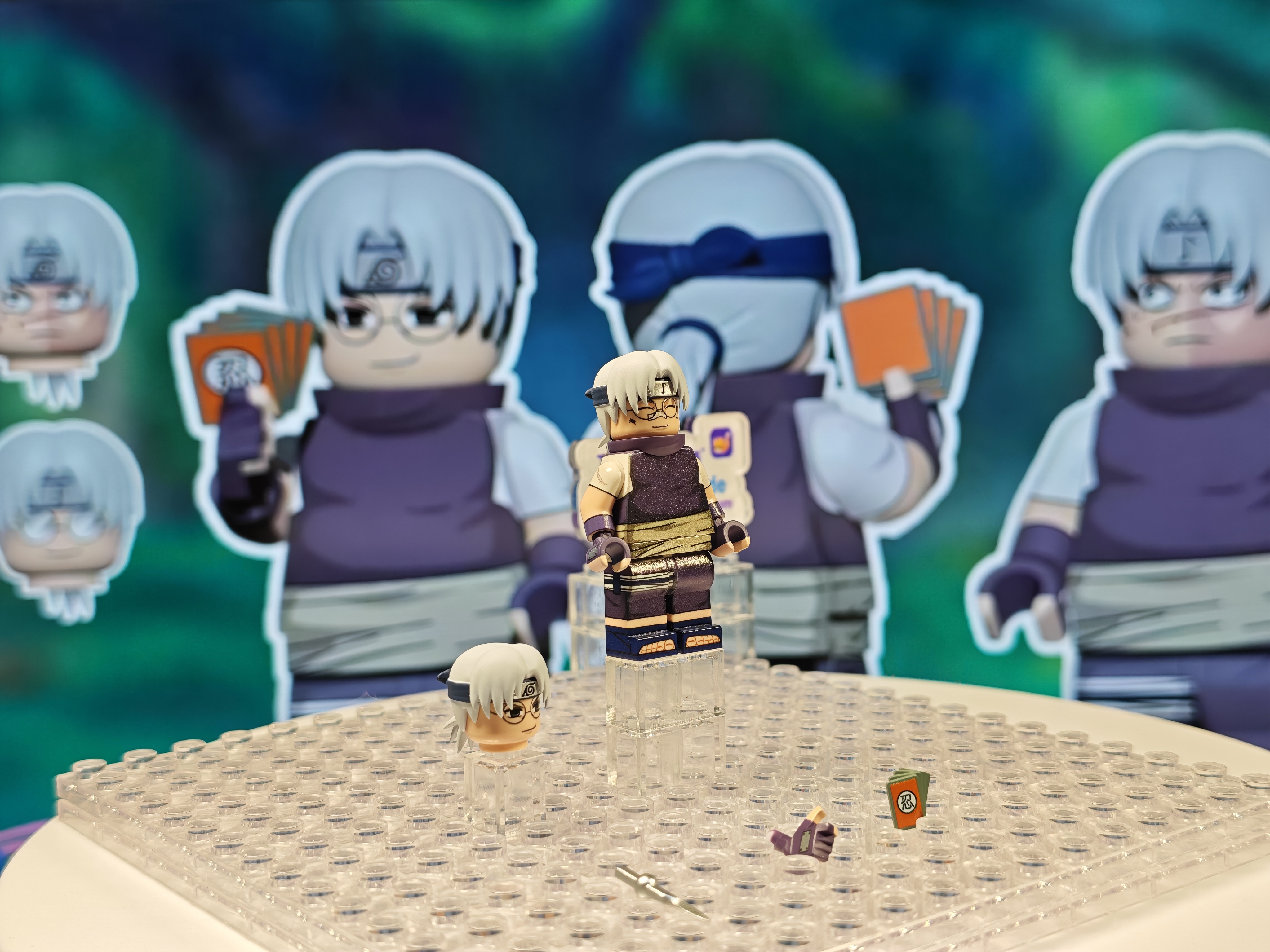【naruto custom minifigures】【Preorder】【Sold】Kabuto Yakushi - Chūnin Exam 兜 가부토