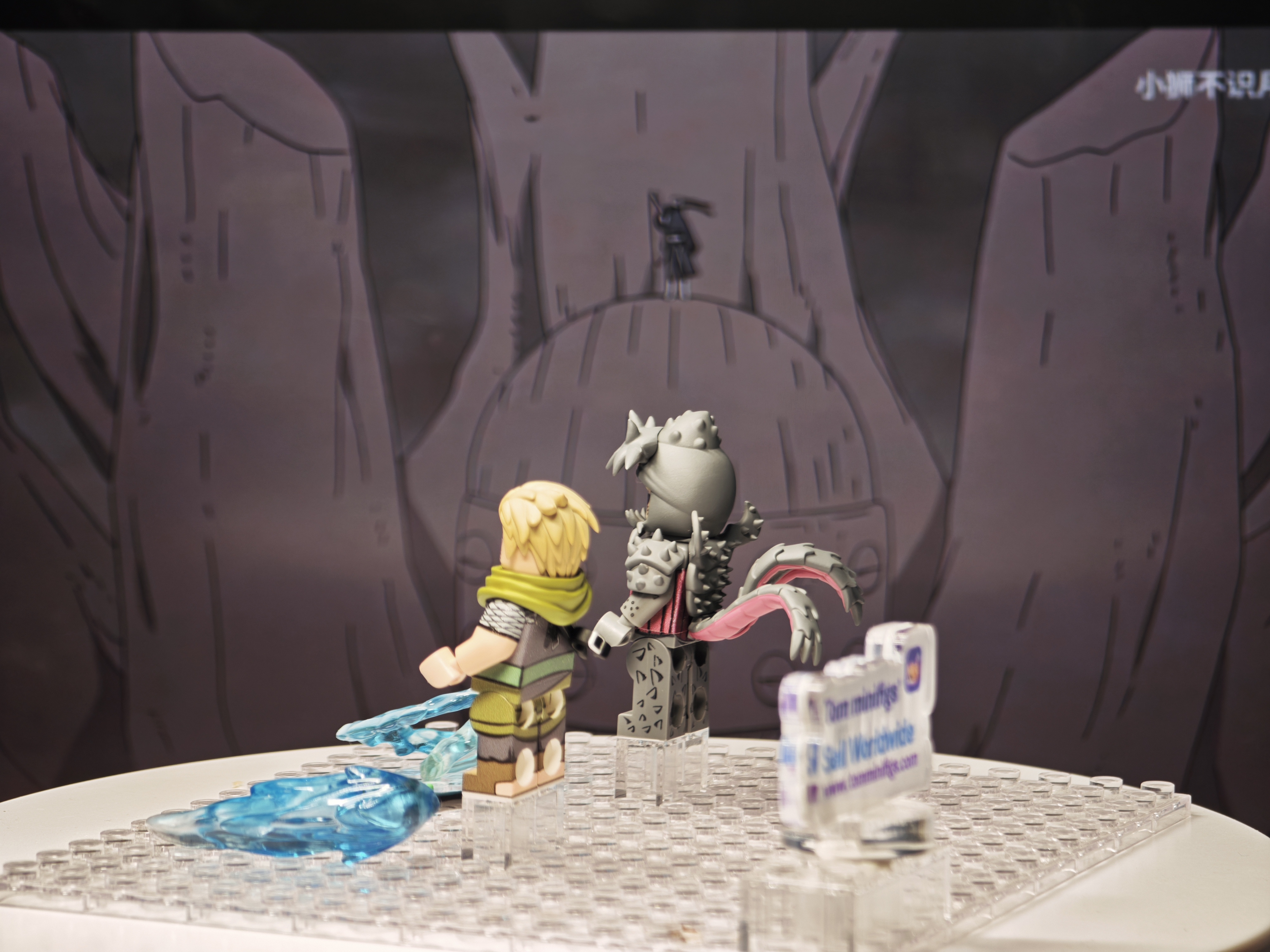 【Feelings】Three-Tails Double Figure Set 三尾矶抚 이소부【custom naruto minifigures】