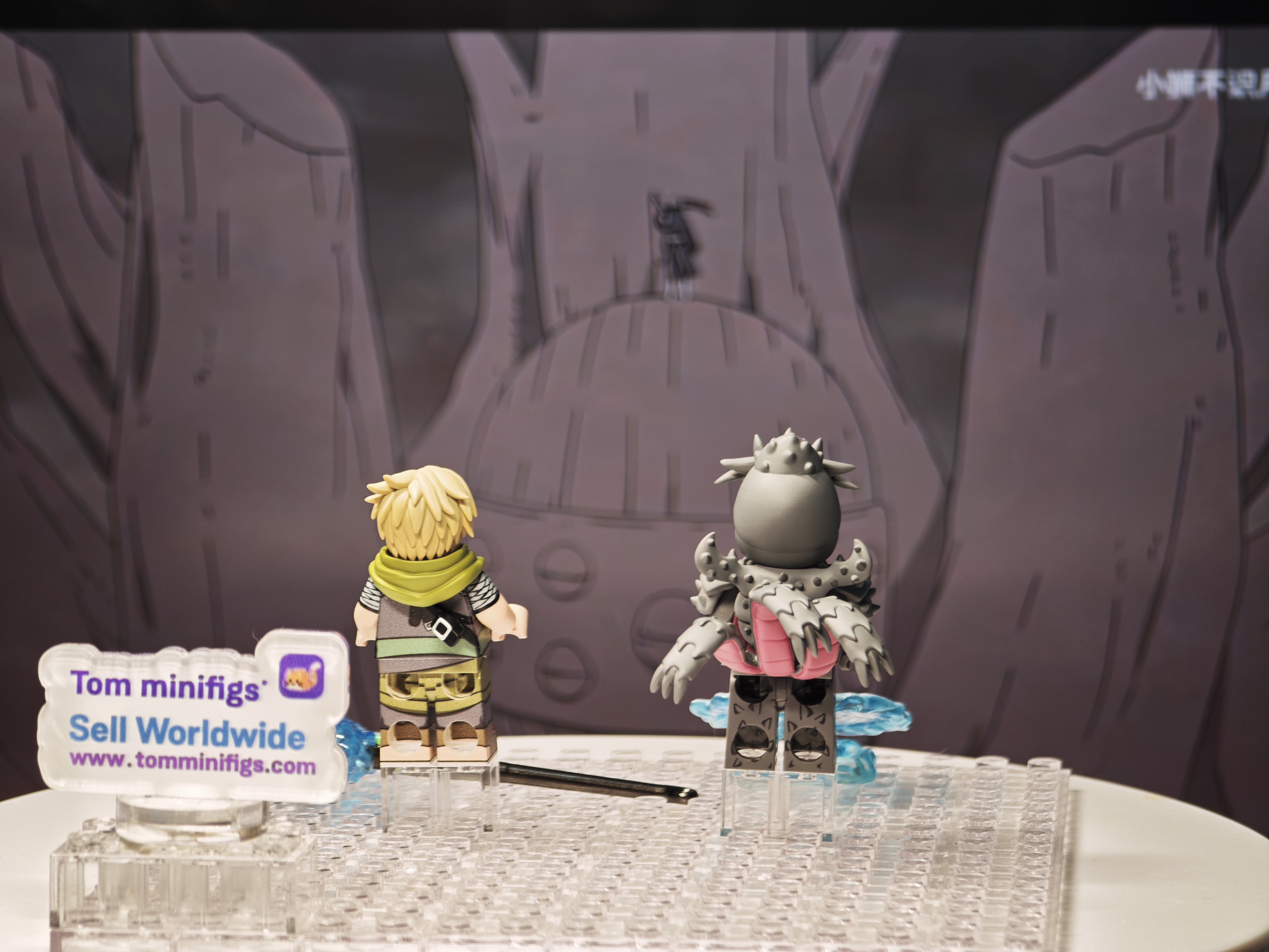 【Feelings】Three-Tails Double Figure Set 三尾矶抚 이소부【custom naruto minifigures】