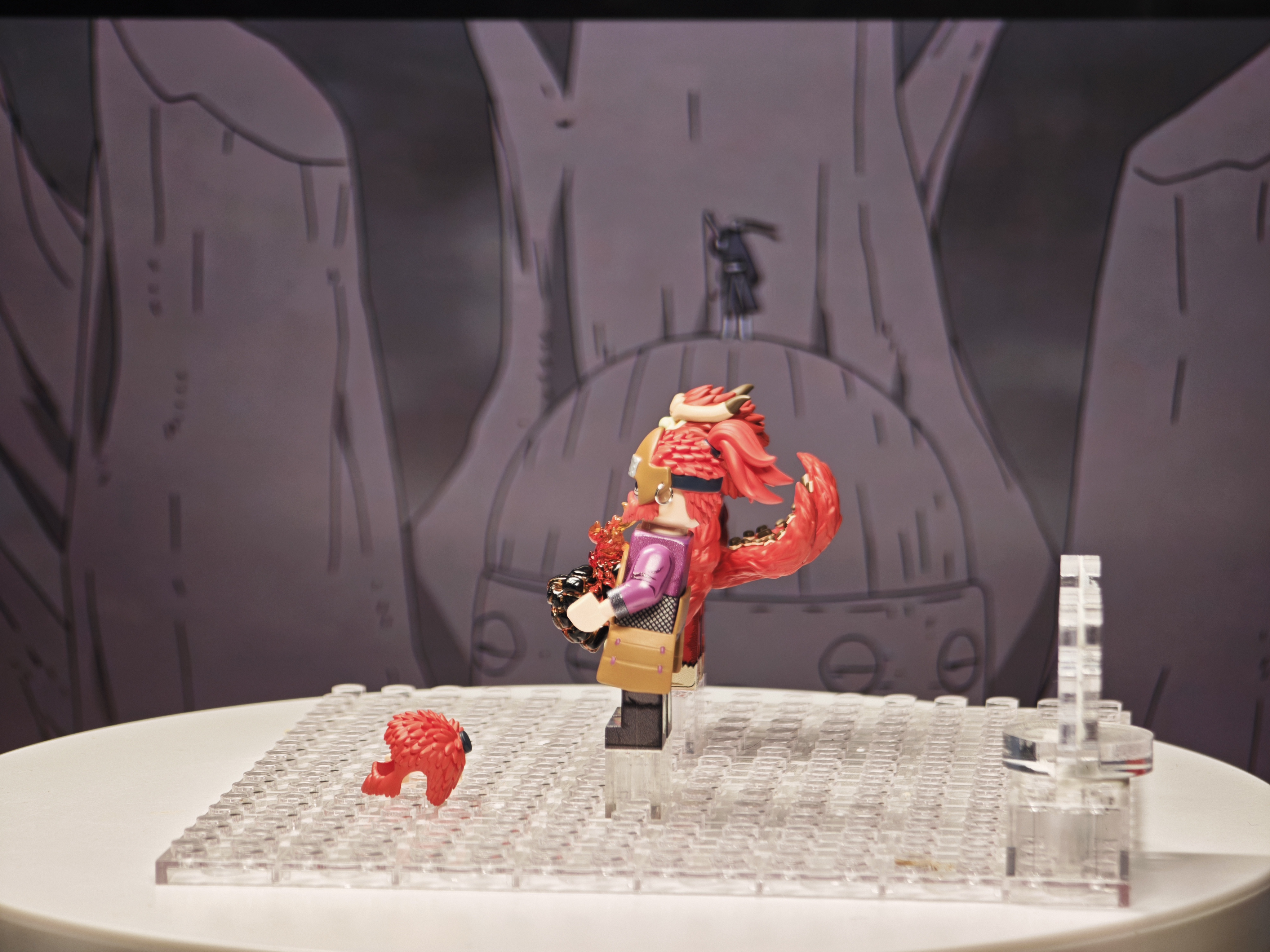 【FEELINGS】Four-Tails + Jinchuriki 四尾 + 人柱力 사미수 + 인주리키【Naruto Custom Minifigures】