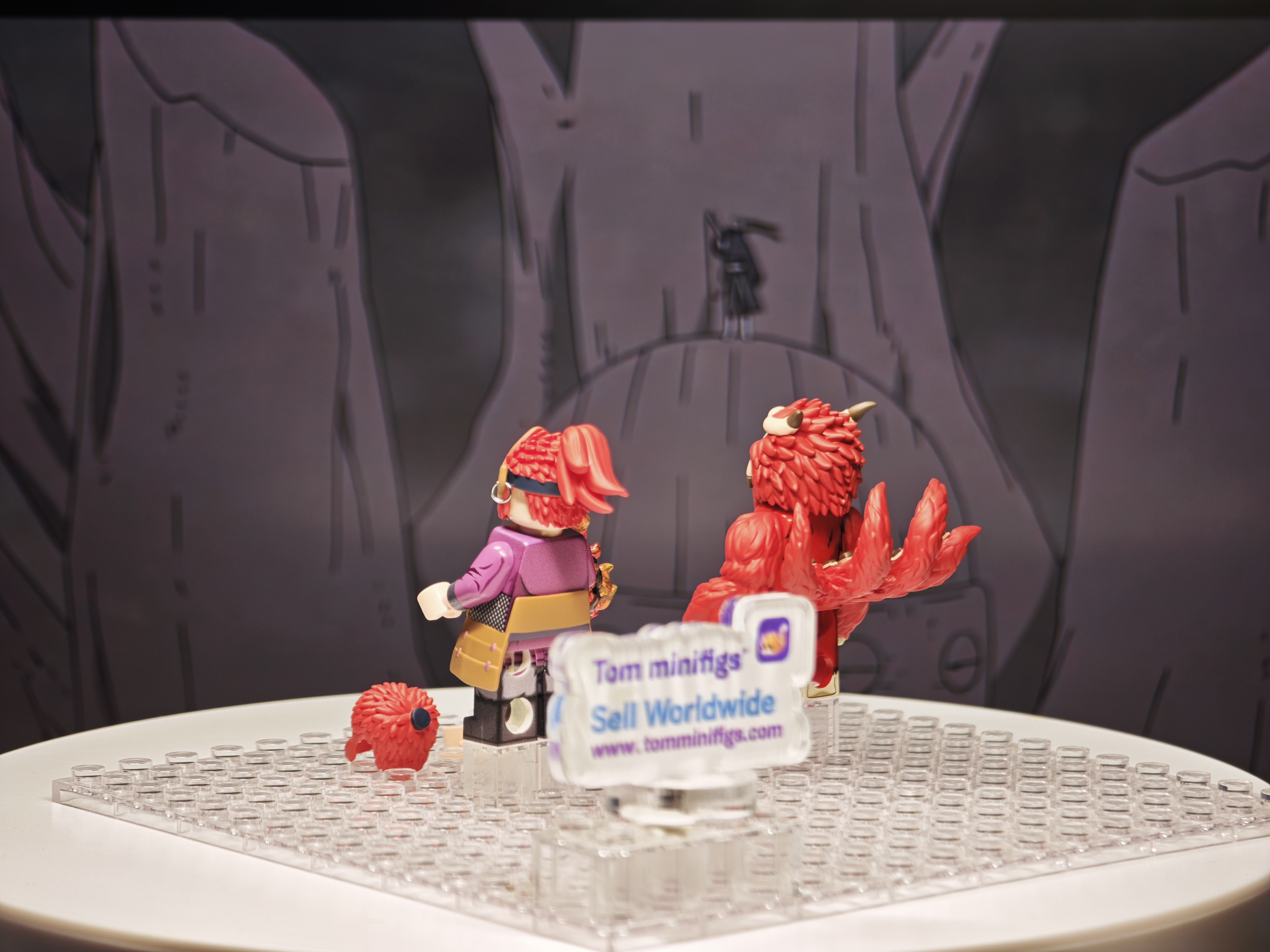 【FEELINGS】Four-Tails + Jinchuriki 四尾 + 人柱力 사미수 + 인주리키【Naruto Custom Minifigures】