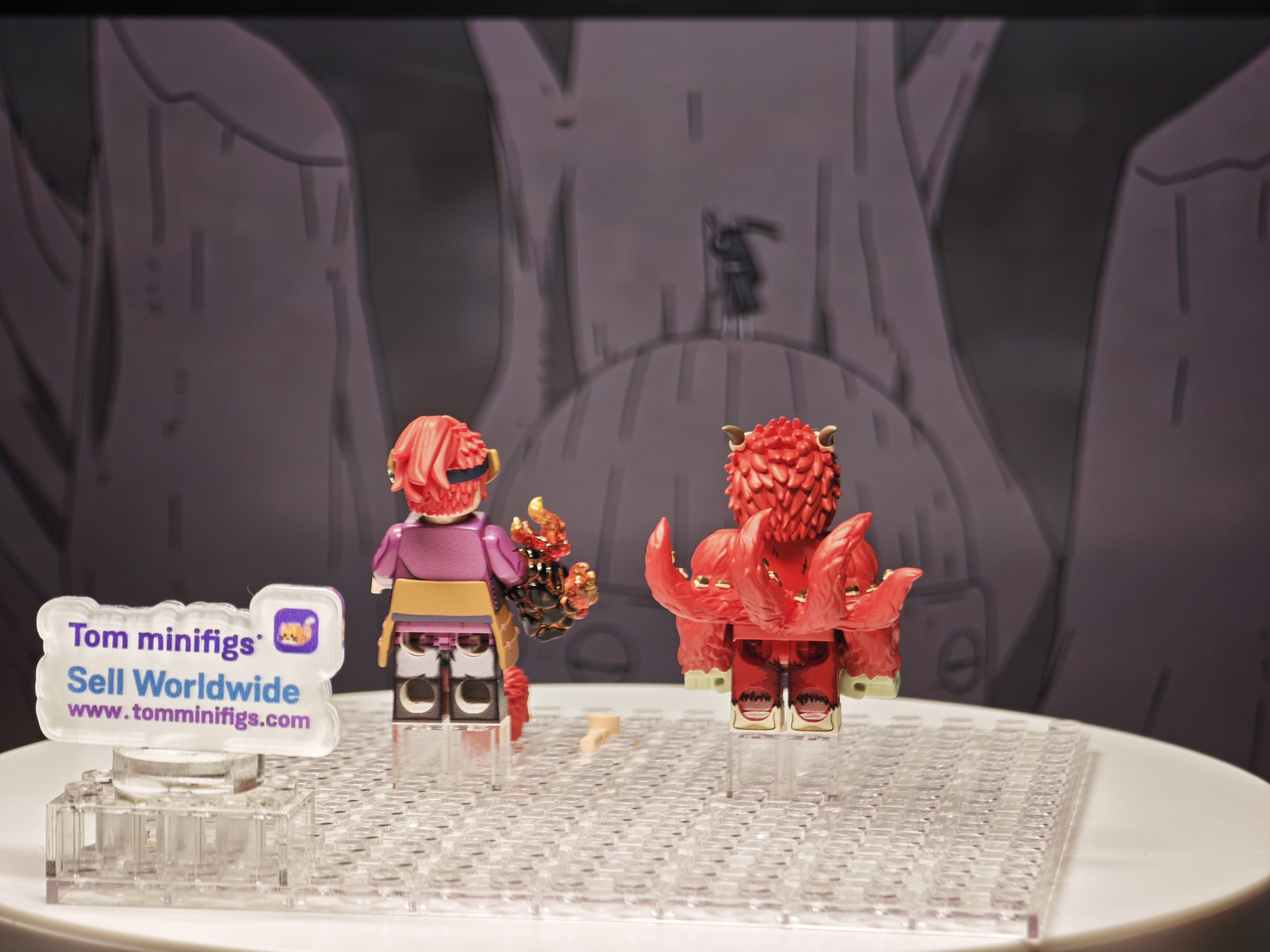 【FEELINGS】Four-Tails + Jinchuriki 四尾 + 人柱力 사미수 + 인주리키【Naruto Custom Minifigures】