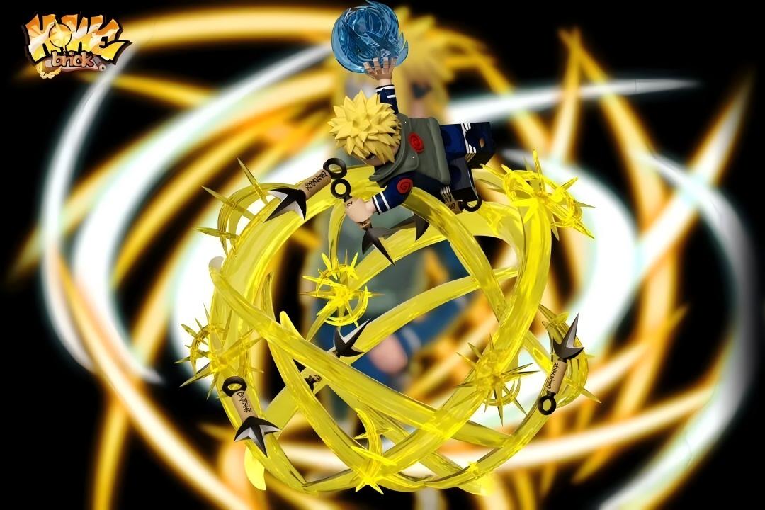 【HOWE】Minato Namikaze 水門 미나토【naruto custom minifigures】