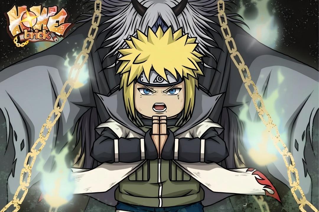 【HOWE】Minato Namikaze 水門 미나토【naruto custom minifigures】