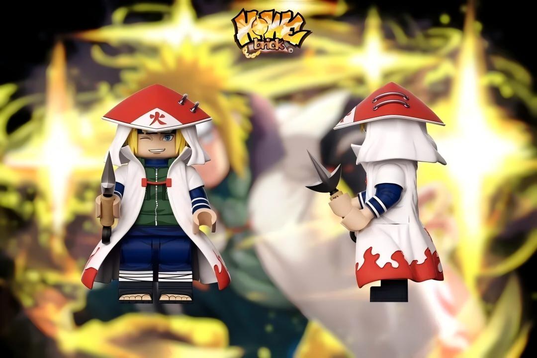 【HOWE】Minato Namikaze 水門 미나토【naruto custom minifigures】