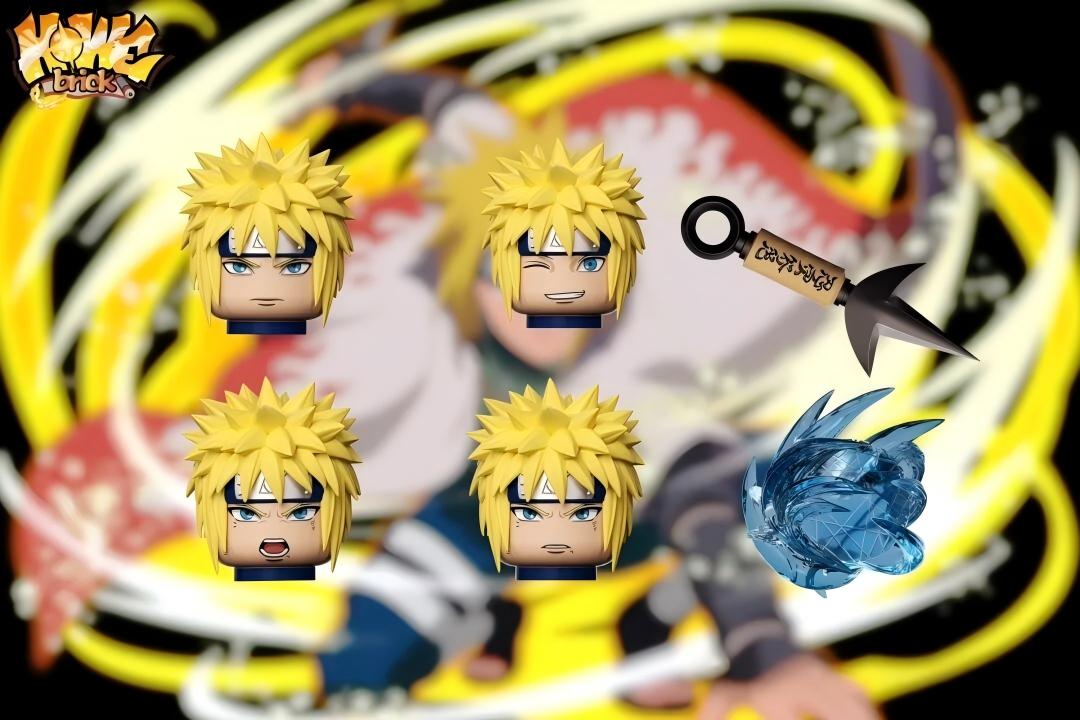 【HOWE】Minato Namikaze 水門 미나토【naruto custom minifigures】