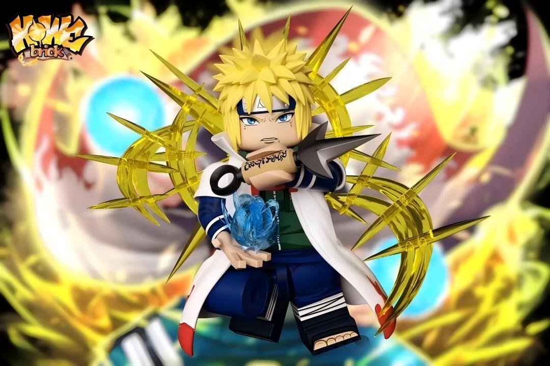 【HOWE】Minato Namikaze 水門 미나토【naruto custom minifigures】