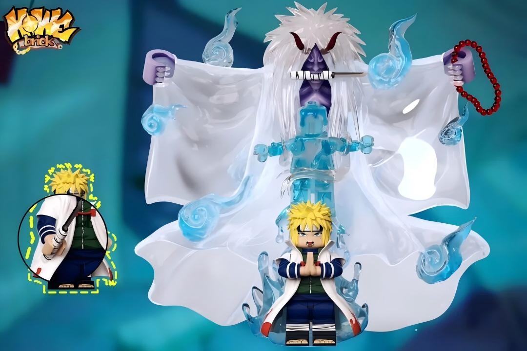 【HOWE】Minato Namikaze 水門 미나토【naruto custom minifigures】