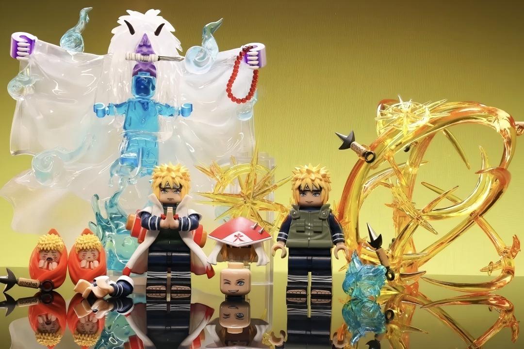 【HOWE】Minato Namikaze 水門 미나토【naruto custom minifigures】
