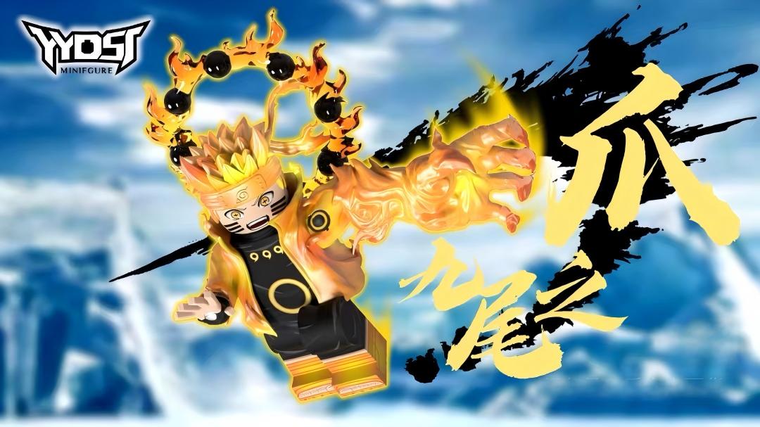 【THB-YYDSJ】Six Paths Naruto (Main Figure) 鳴人 나루토【naruto custom minifigures】