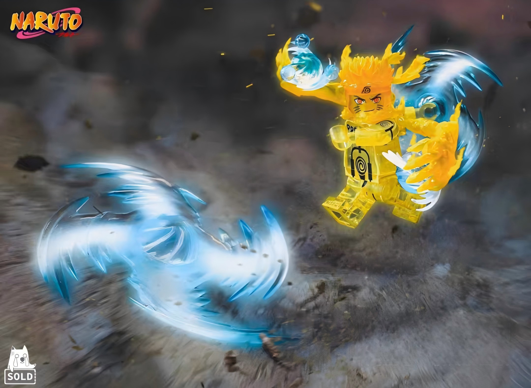 【Sold】Golden Naruto 鳴人 나루토【naruto custom minifigures】