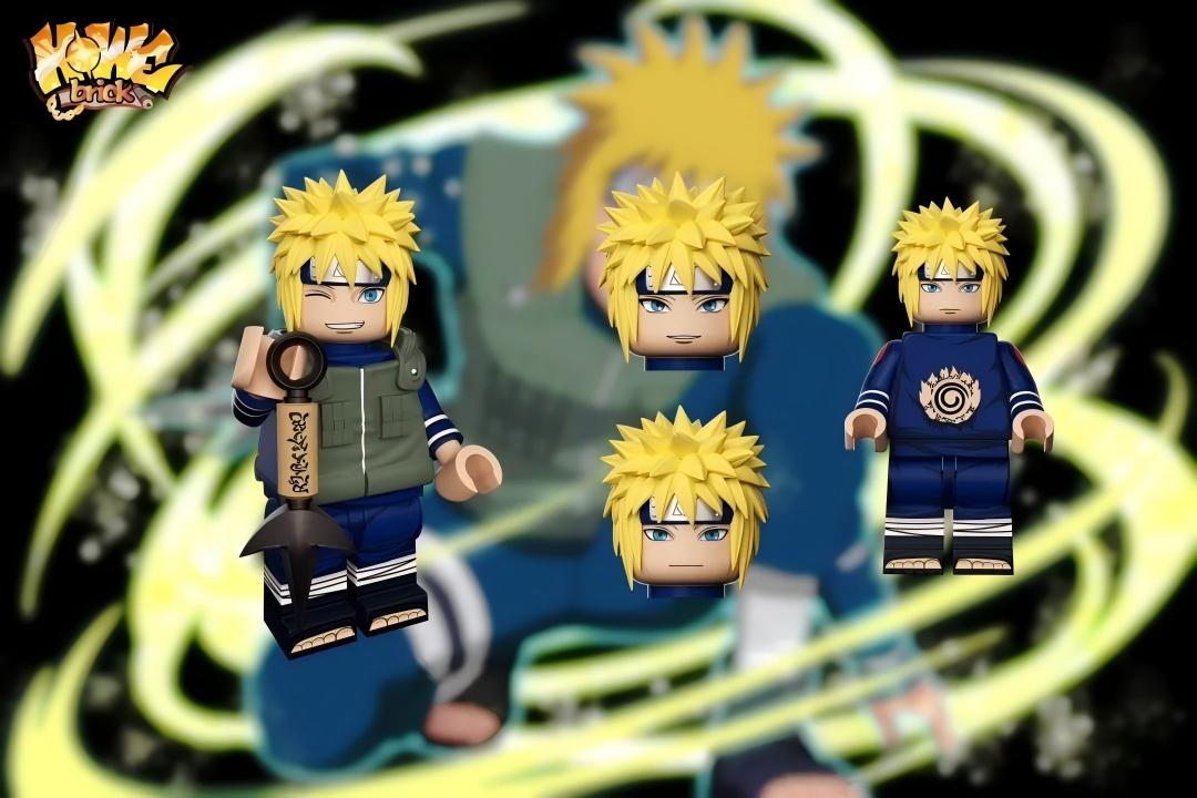 【HOWE】Minato Namikaze 水門 미나토【naruto custom minifigures】