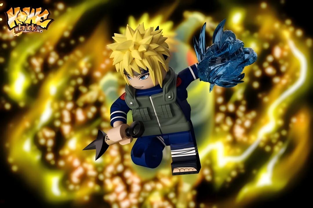 【HOWE】Minato Namikaze 水門 미나토【naruto custom minifigures】