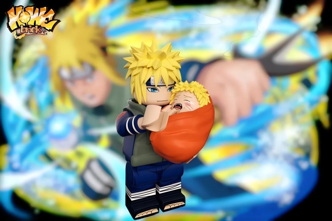 【HOWE】Minato Namikaze 水門 미나토【naruto custom minifigures】