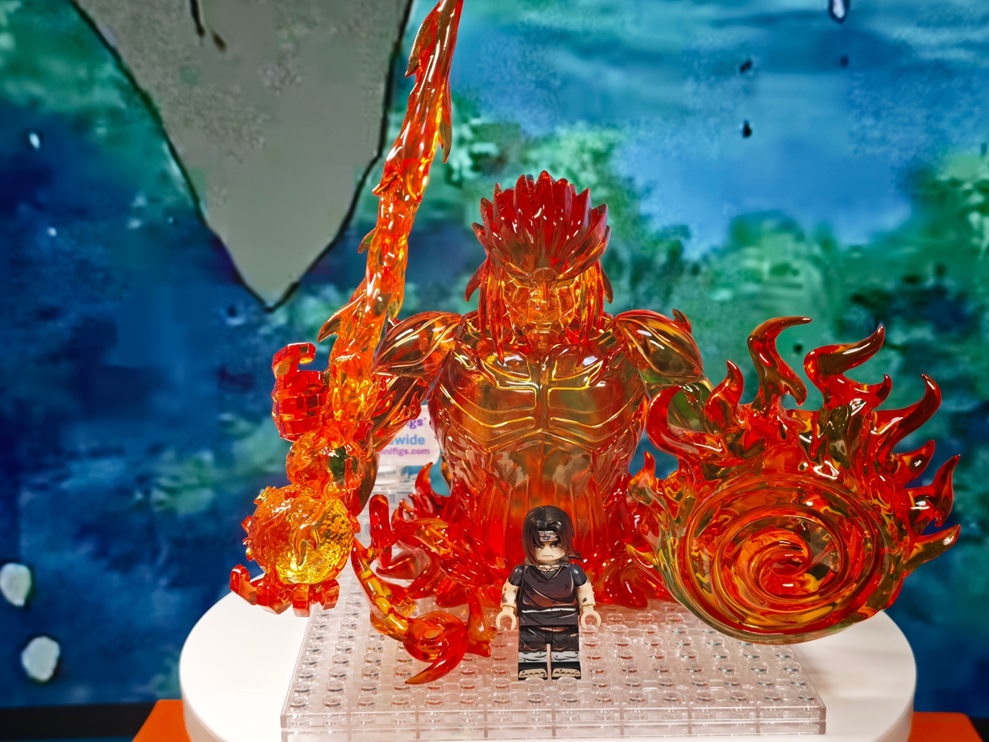 【Red】Susanoo Itachi 鼬 이타치【naruto custom minifigures】