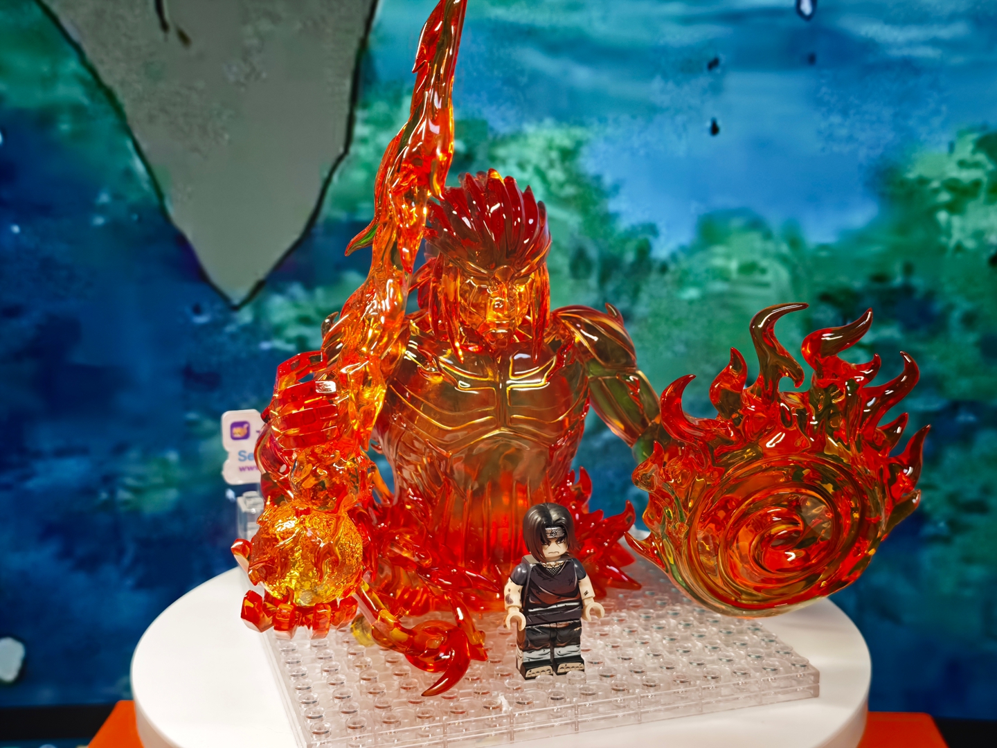 【Red】Susanoo Itachi 鼬 이타치【naruto custom minifigures】