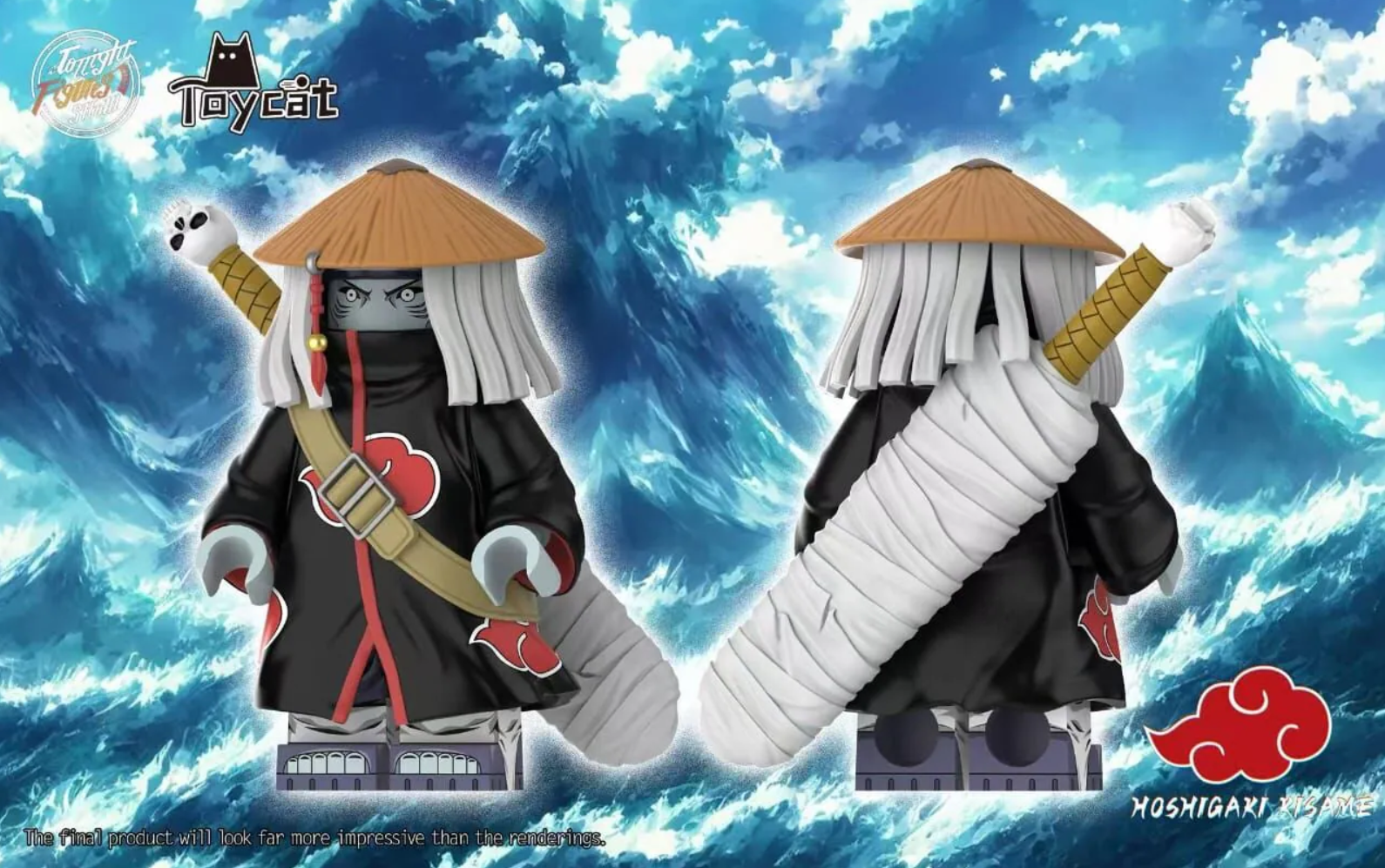 【TOYCAT】Kisame Hoshigaki 乾柿鬼鮫 호시가키 키사메 【NARUTO custom minifigures】