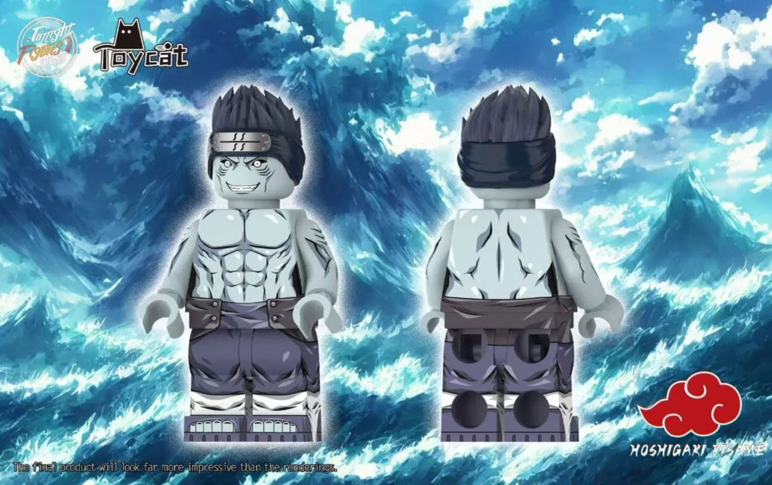 【TOYCAT】Kisame Hoshigaki 乾柿鬼鮫 호시가키 키사메 【NARUTO custom minifigures】