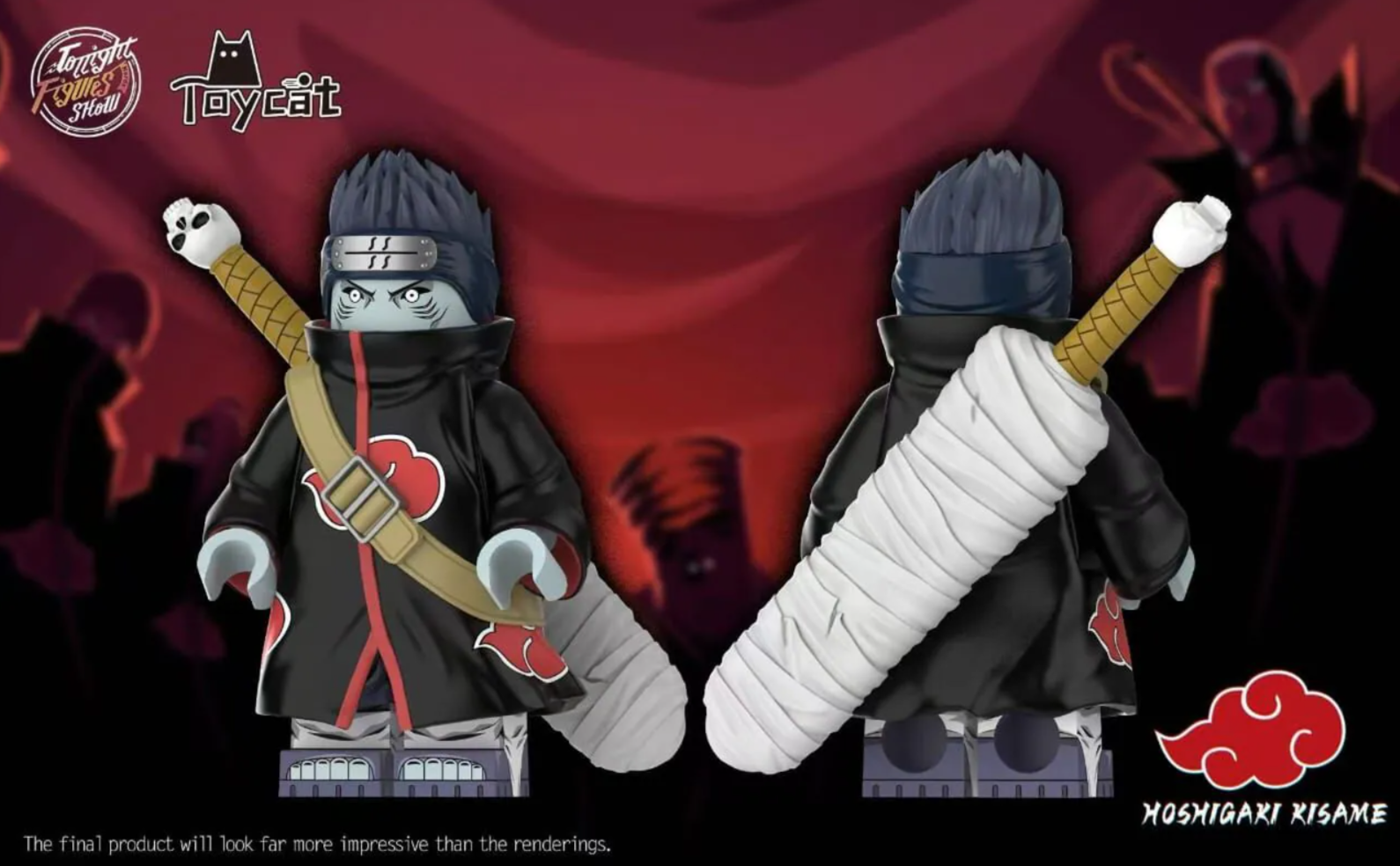 【TOYCAT】Kisame Hoshigaki 乾柿鬼鮫 호시가키 키사메 【NARUTO custom minifigures】