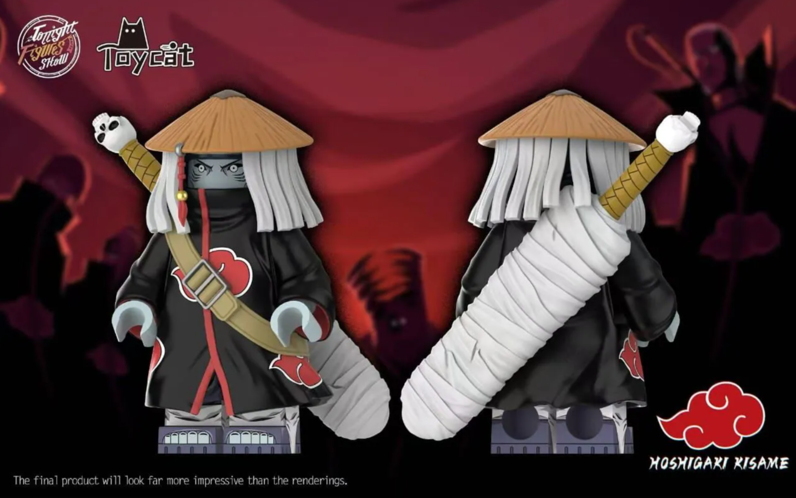 【TOYCAT】Kisame Hoshigaki 乾柿鬼鮫 호시가키 키사메 【NARUTO custom minifigures】