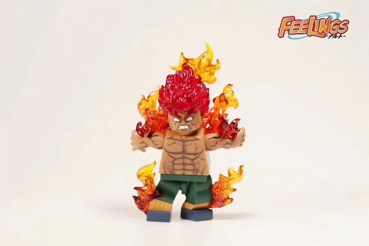 【Feelings】Night Guy 夜凱 나이트 가이【naruto custom minifigures】