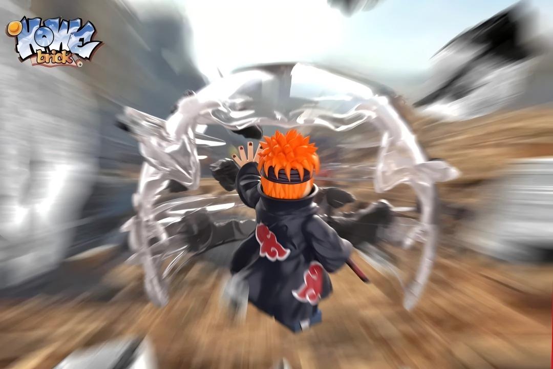 【HOWE】 Six Paths Deva Path - Pain V1 Complete Set 六道天道 --- 佩恩 육도천도---페인【naruto custom minifigures】