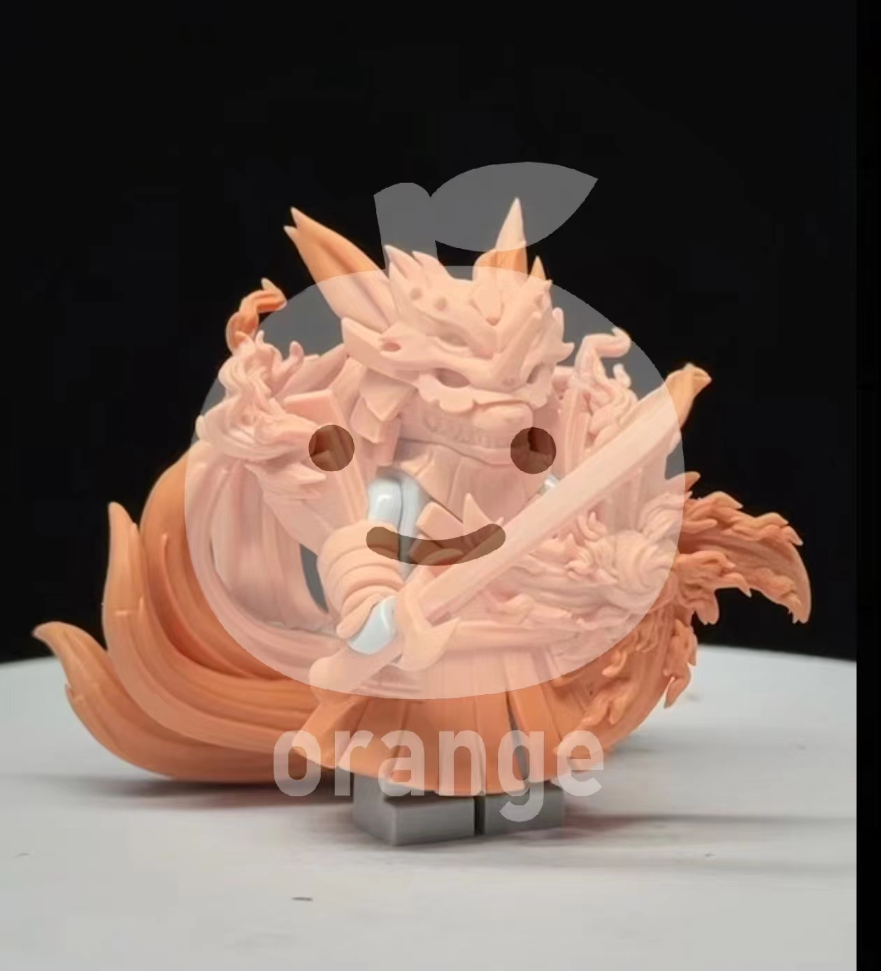 【Preorder】【Orange】Susanoo Kurama (standard minifig) 須佐能乎九尾（標準人仔） 스사노오 쿠라마 (스탠다드 미니피규어)【custom minifigures】