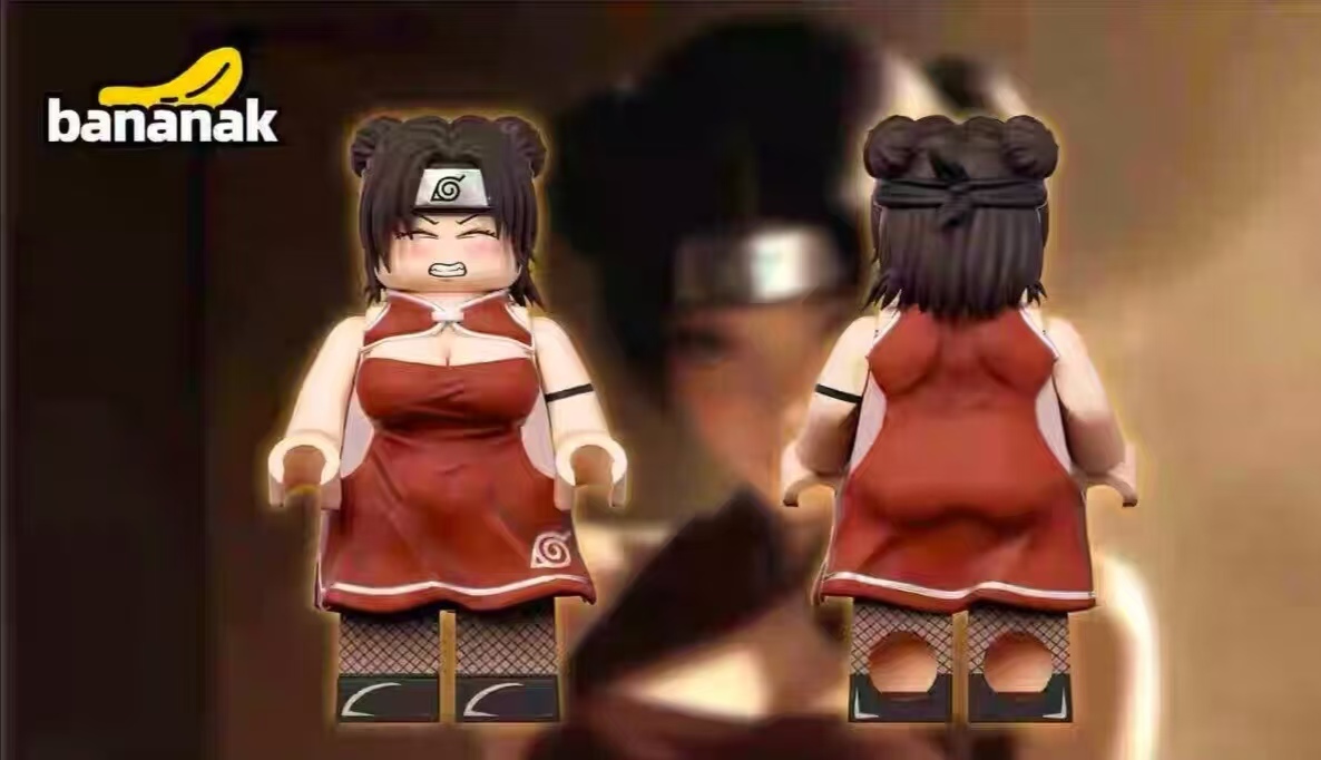 【Bananak】Tenten 天天 텐텐 【naruto custom minifigures】