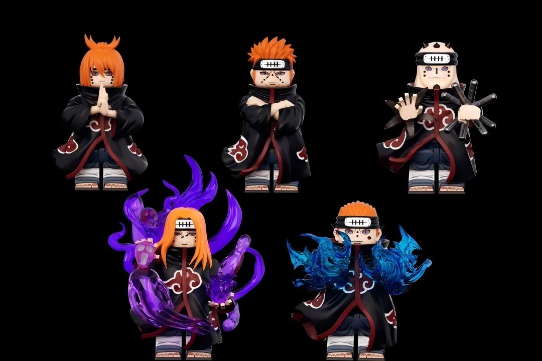 【HOWE】 Akatsuki - Six Paths of Pain 佩恩 페인【naruto custom minifigures】