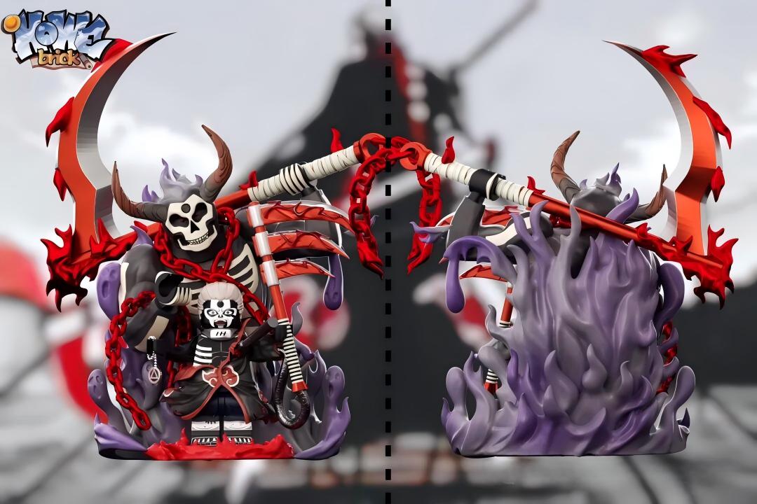 【HOWE】Hidan 飛段 히단 【naruto custom minifigures】