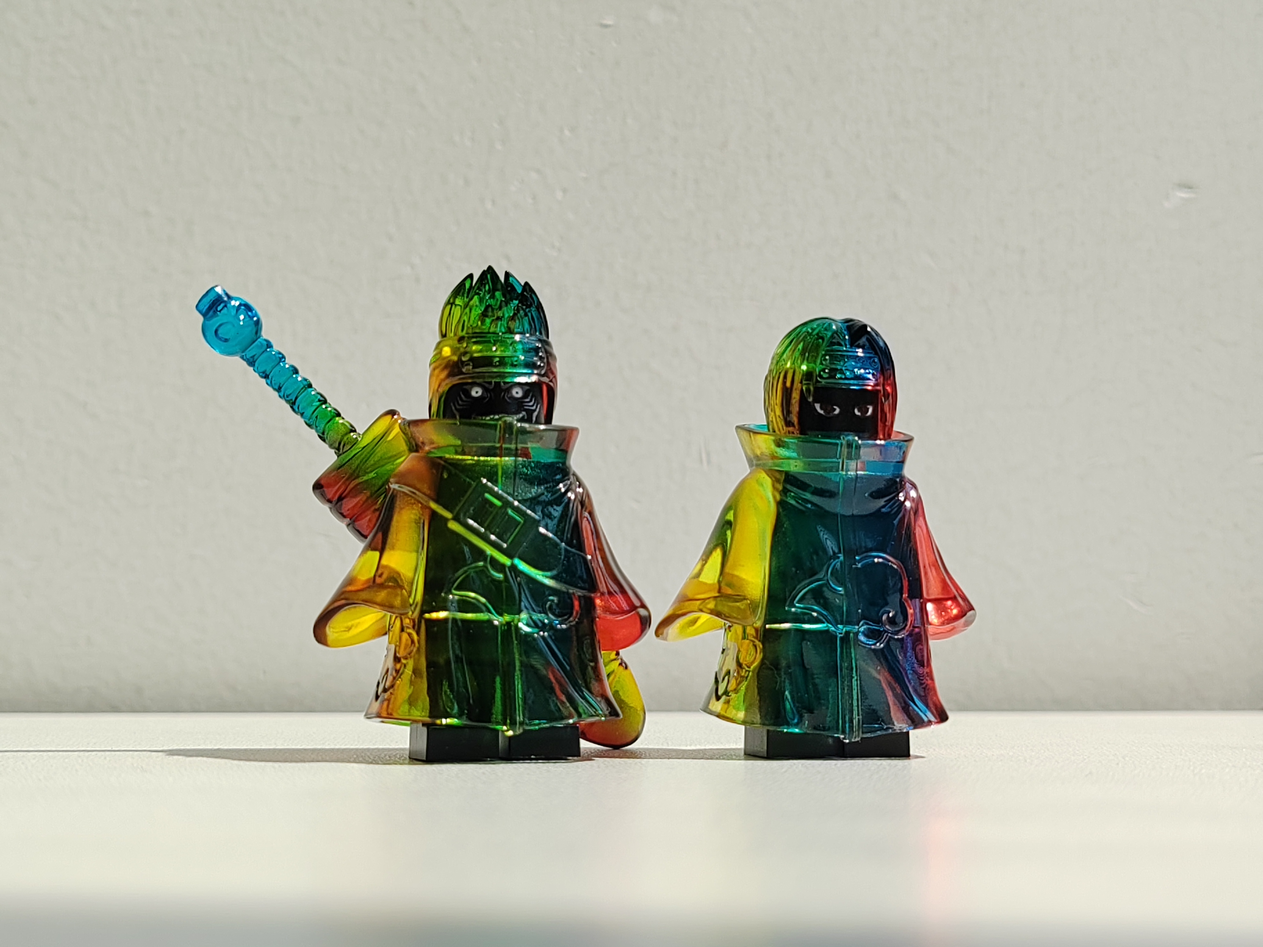 【Minifigs.Factory】Akatsuki (11 Members)【Colorful Transparent Version】 曉組織（11 人）【彩色透明版】 아카츠키 (11명)【다채로운 투명 버전】 【custom minifigures】