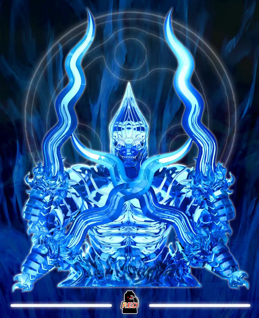 【Preorder】【Red】Madara Uchiha - Susanoo - Second Stage 宇智波斑 - 須佐能乎 - 第二階段 우치하 마다라 - 스사노오 - 제2단계 【NARUTO custom minifigures】