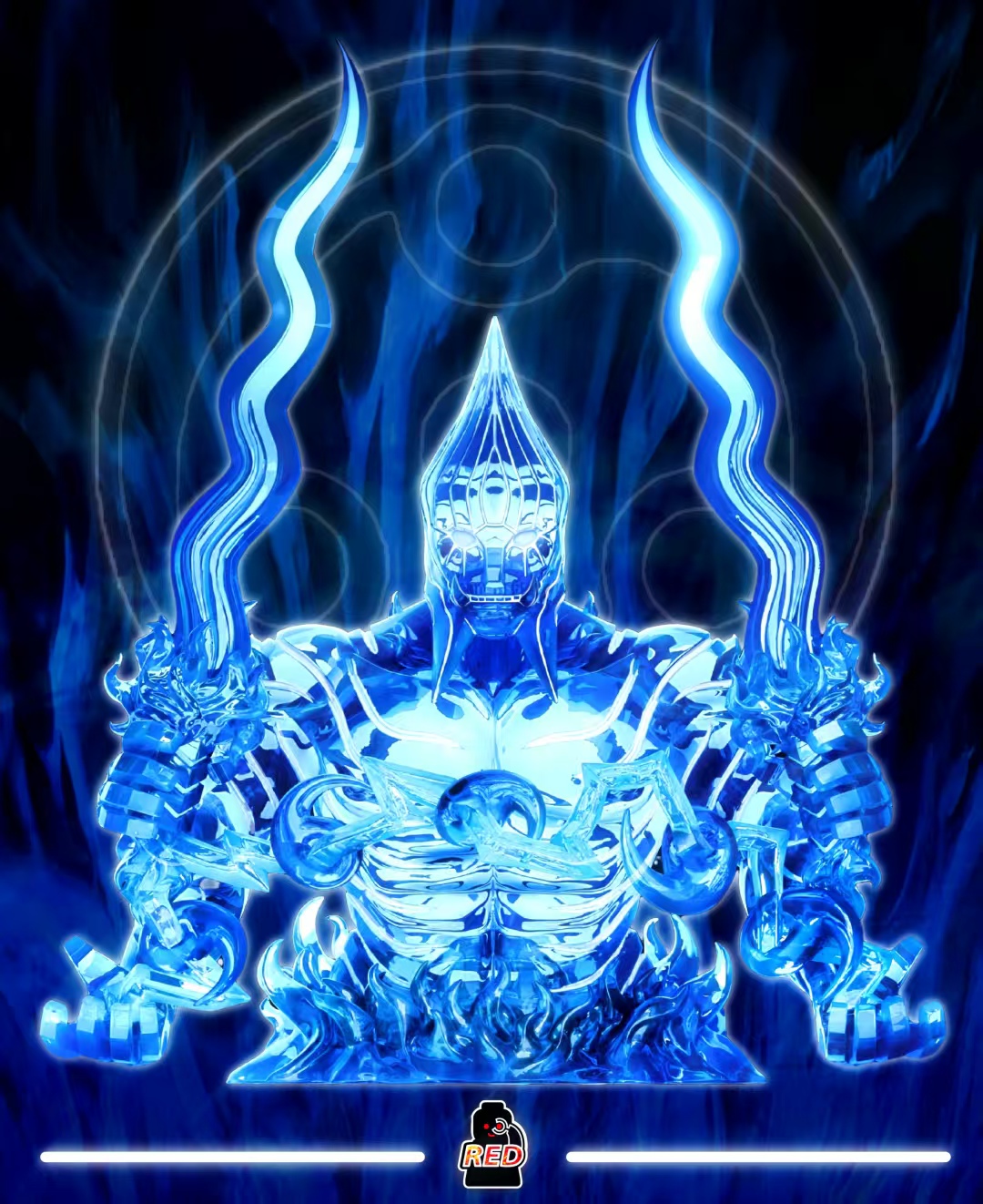 【Preorder】【Red】Madara Uchiha - Susanoo - Second Stage 宇智波斑 - 須佐能乎 - 第二階段 우치하 마다라 - 스사노오 - 제2단계 【NARUTO custom minifigures】