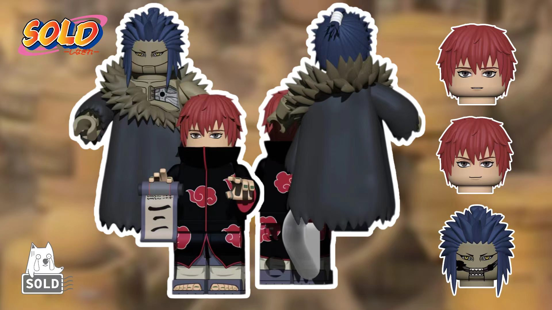 【Preorder】【Sold】Sasori of the Red Sand 赤砂之蠍 붉은 모래의 사소리【custom minifigures】