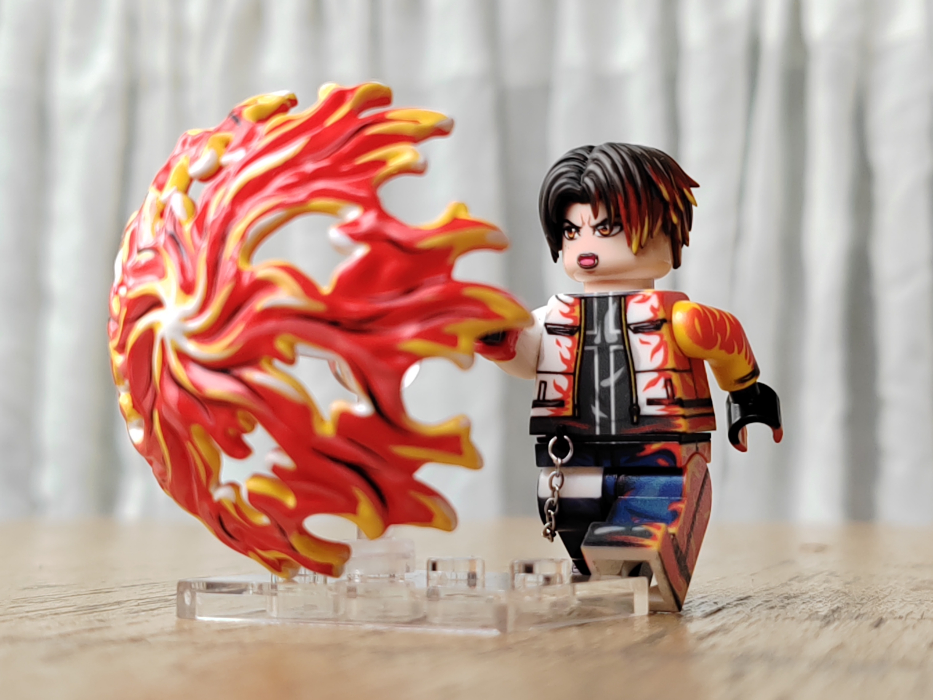 【ACE-Rainbow】Kyo Kusanagi 99 Special Edition （ACGN）草薙京 쿄 쿠사나기 【KOF Custom Minifigures】