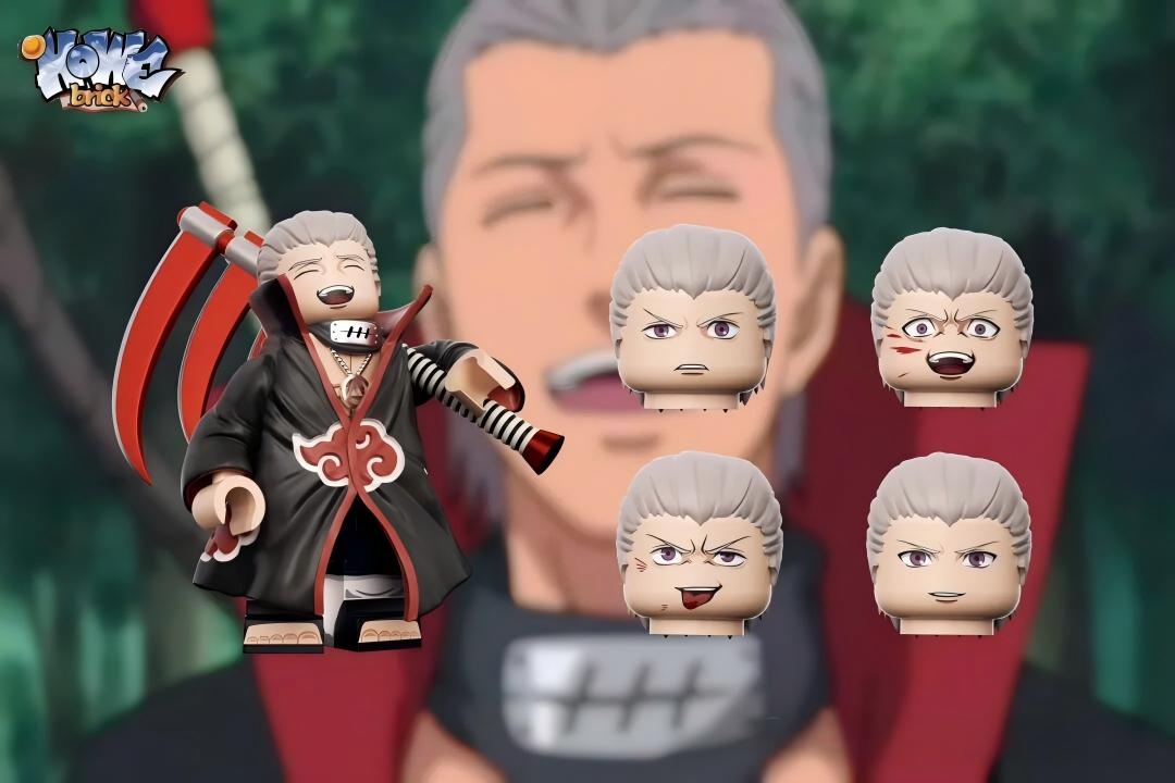 【HOWE】Hidan 飛段 히단 【naruto custom minifigures】