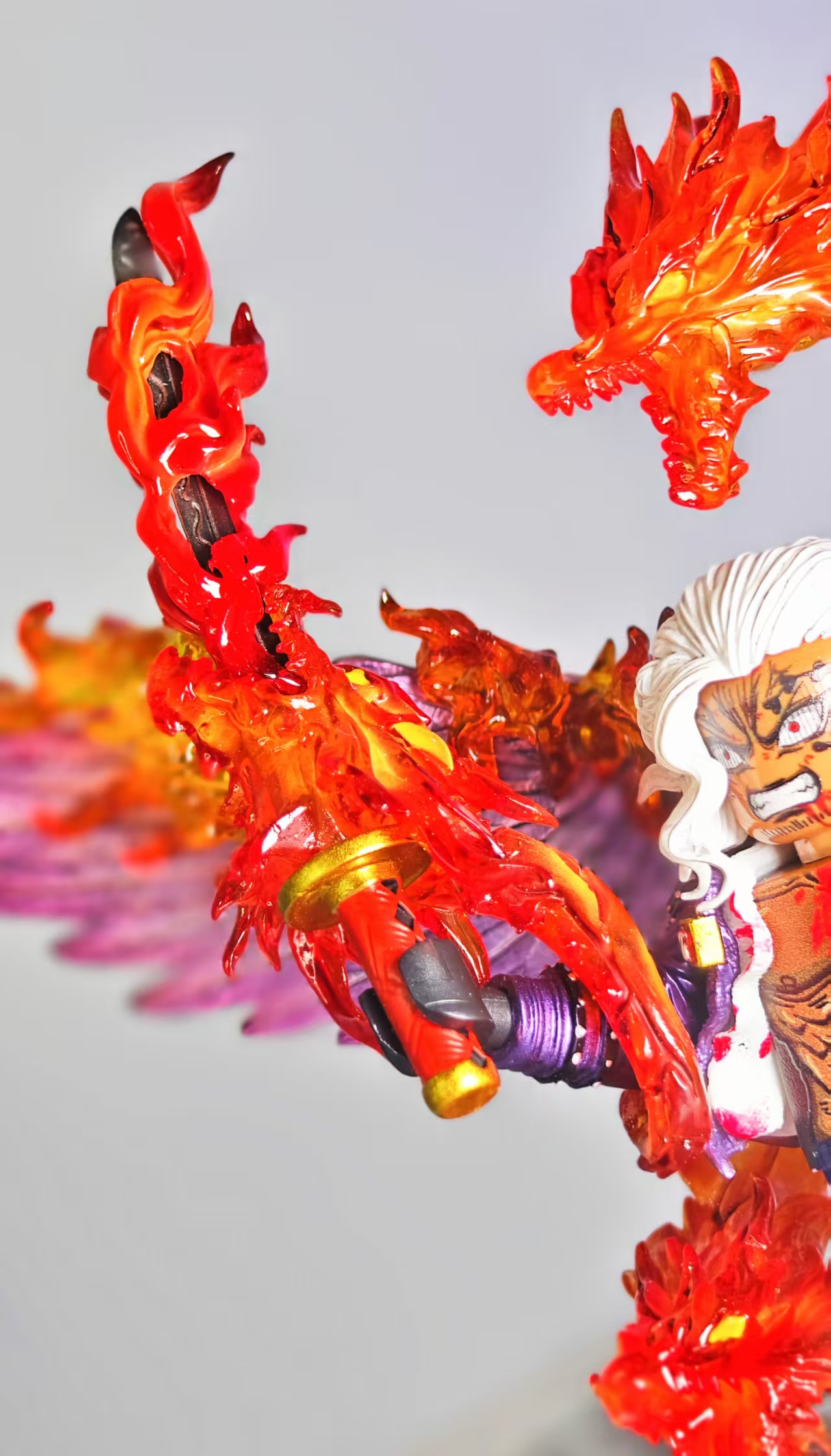 【Fire Brich】King the Wildfire (Omori Karyudon) 三災之首【炎災】燼 禦守火龍皇 삼재의 수장【화재】킹 오오모리 류우돈 【custom minifigures】
