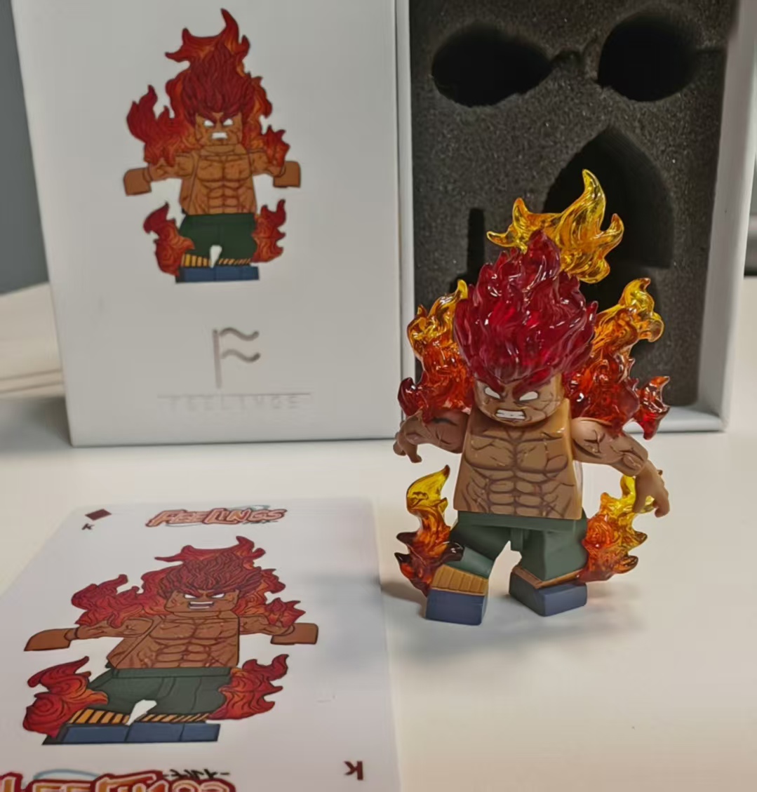 【Feelings】Night Guy 夜凱 나이트 가이【naruto custom minifigures】