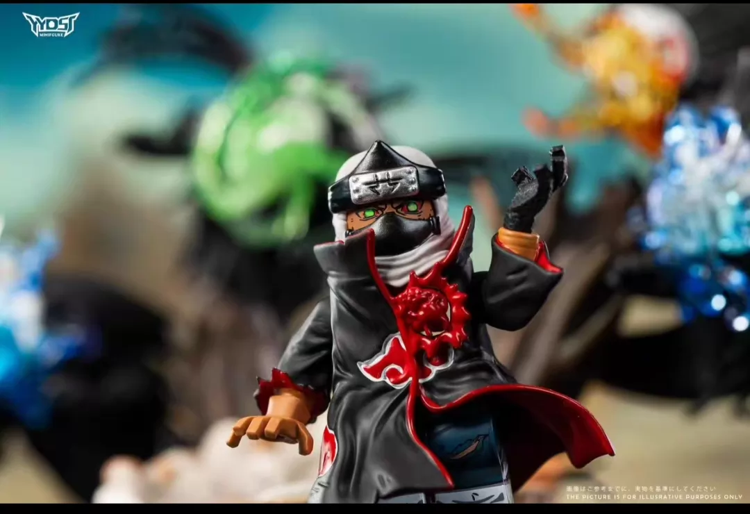 【THB-YYDSJ】Akatsuki Robe Kakuzu [Damaged Version] 曉袍角都【戰損】 아카츠키 로브 카쿠즈 [데미지 버전]【custom minifigures】