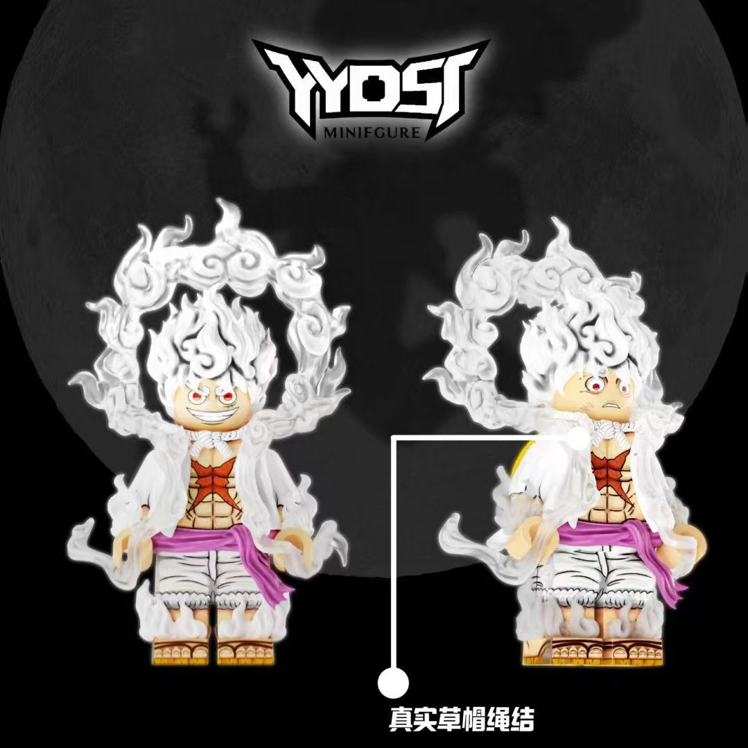 【Preorder】【THB-YYDSJ】Luffy - Nika (Complete Full Set) 尼卡魯夫 니카 루피【One Piece custom minifigures】