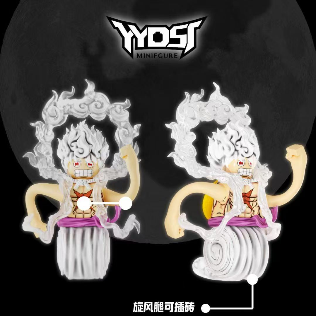 【Preorder】【THB-YYDSJ】Luffy - Nika (Complete Full Set) 尼卡魯夫 니카 루피【One Piece custom minifigures】