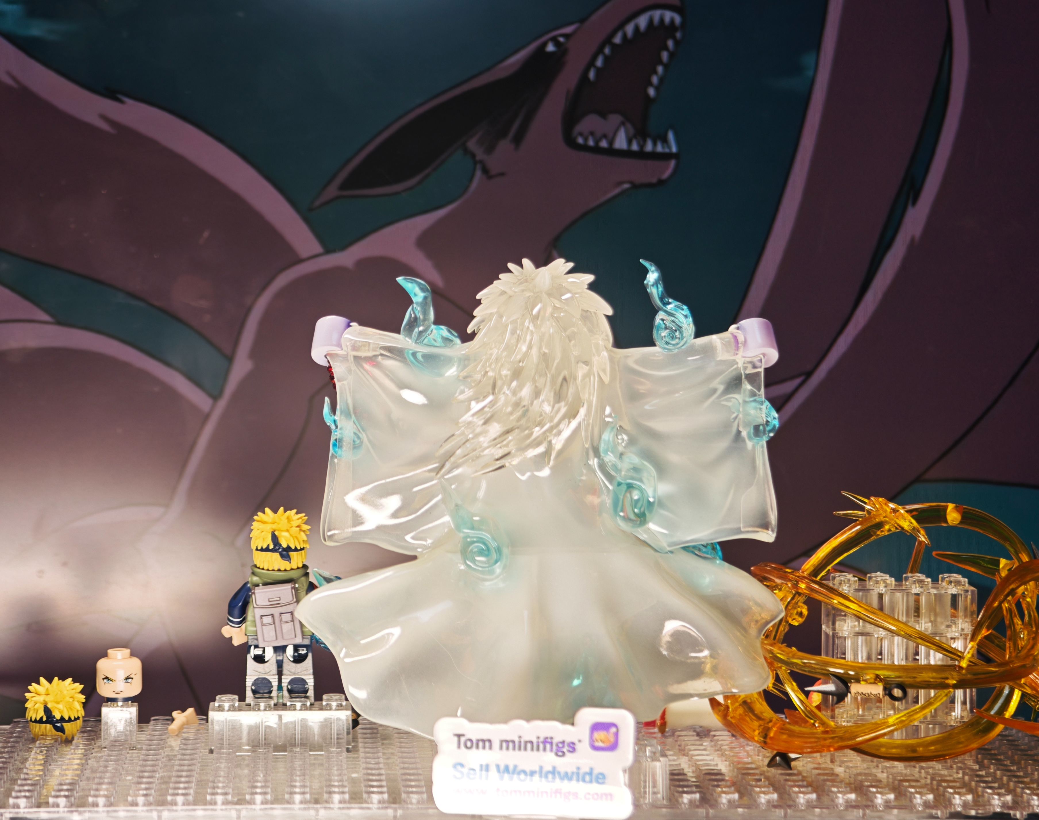 【HOWE】Minato Namikaze 水門 미나토【naruto custom minifigures】