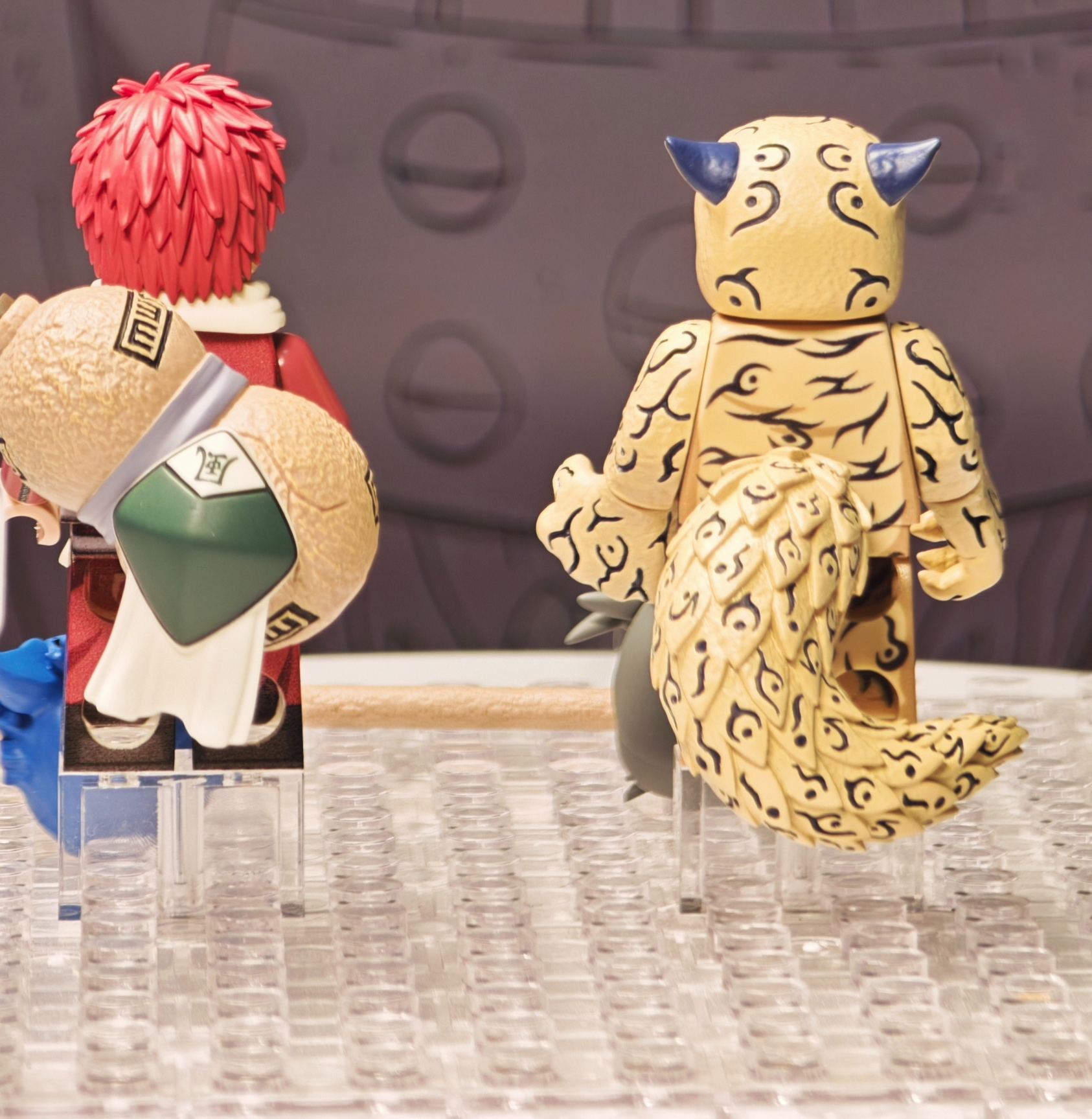 【FEELINGS】One-Tail + Jinchuriki (Gaara) 一尾 + 人柱力（我愛羅） 일미수 + 인주리키 (가라)【Naruto Custom Minifigures】